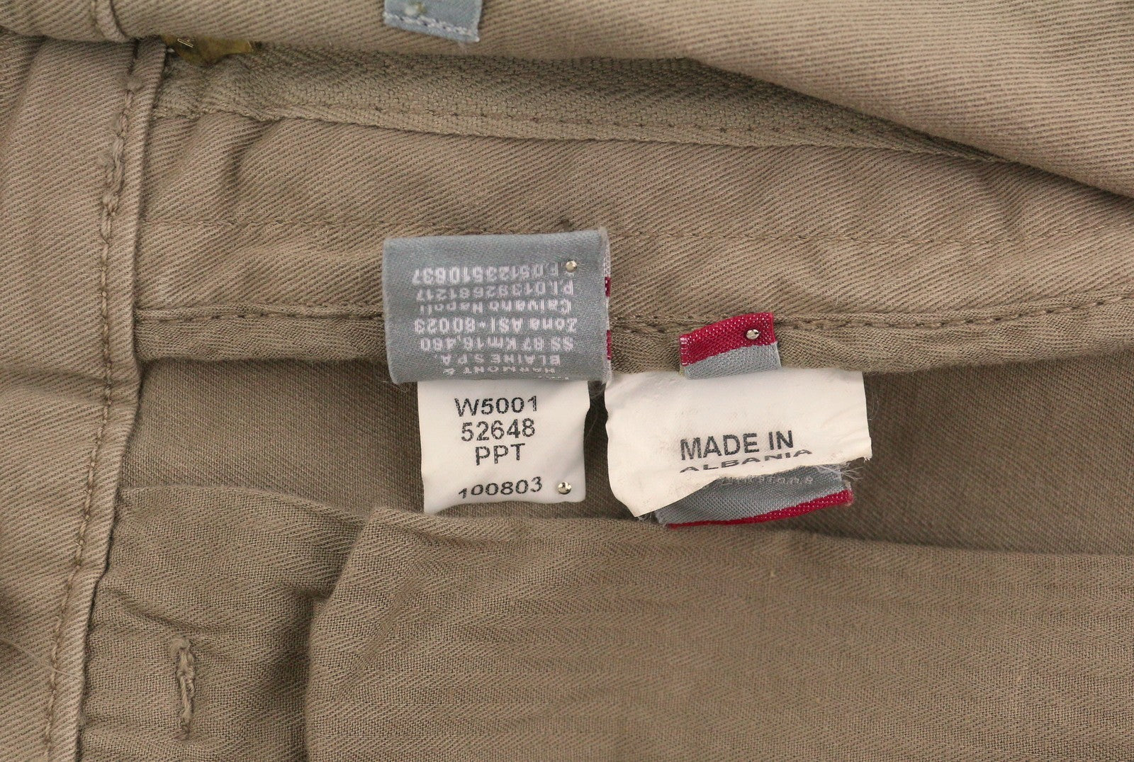 HARMONT & BLAINE Sport Men Trousers 54 W39 Brown Regular Fit Zip Fly Chino