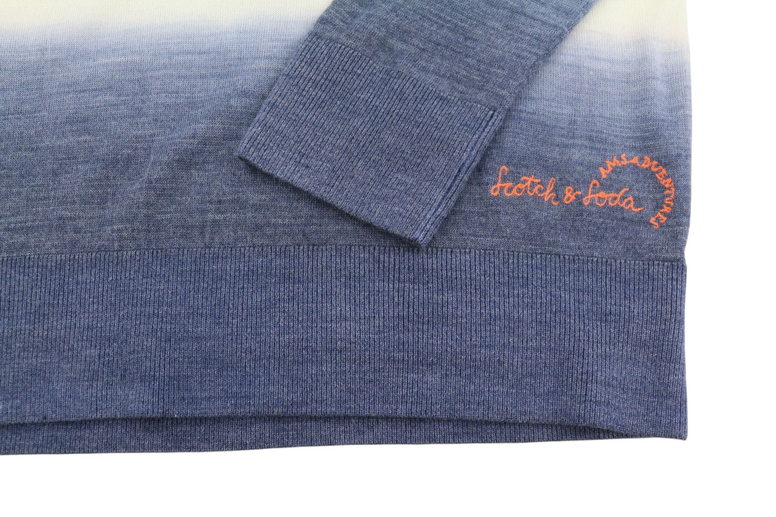 SCOTCH & SODA Men Jumper M Tie-Dye Pattern Wool Blend Tight Knit Pull On