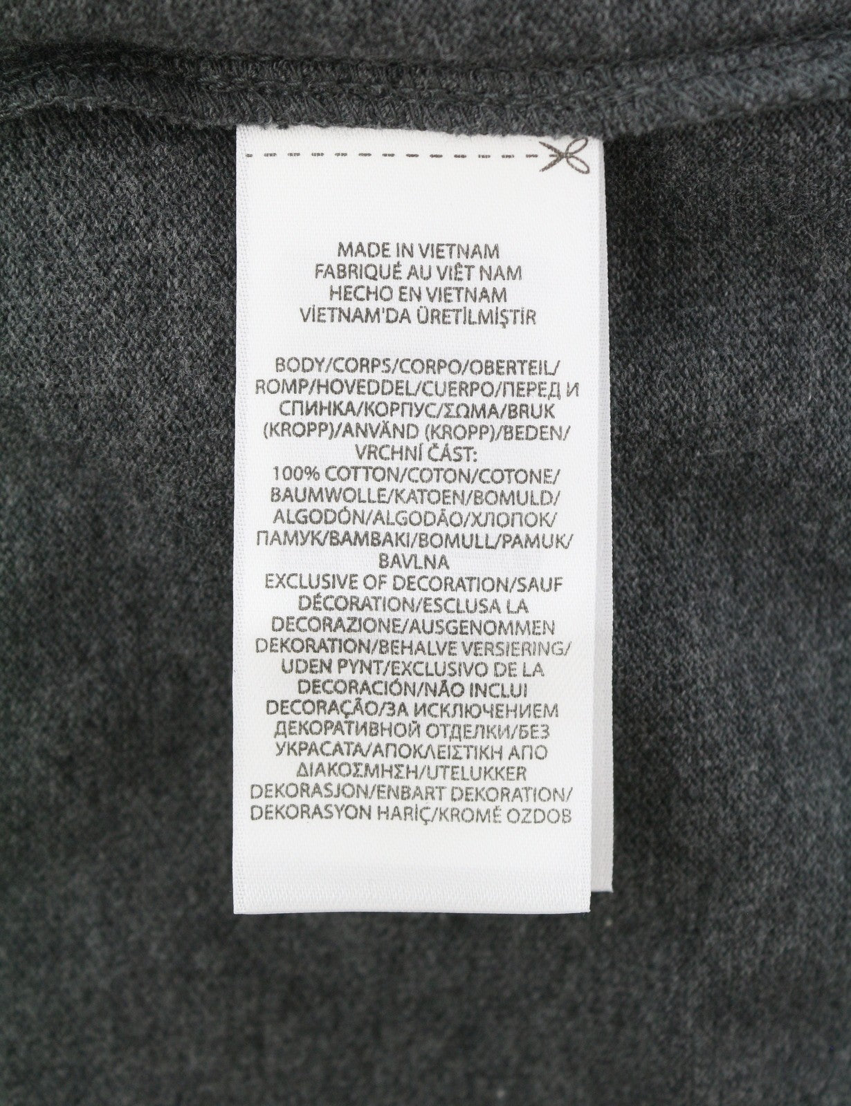 RALPH LAUREN Slim Fit Men Polo XL Dark Grey Melange Cotton Short Sleeve