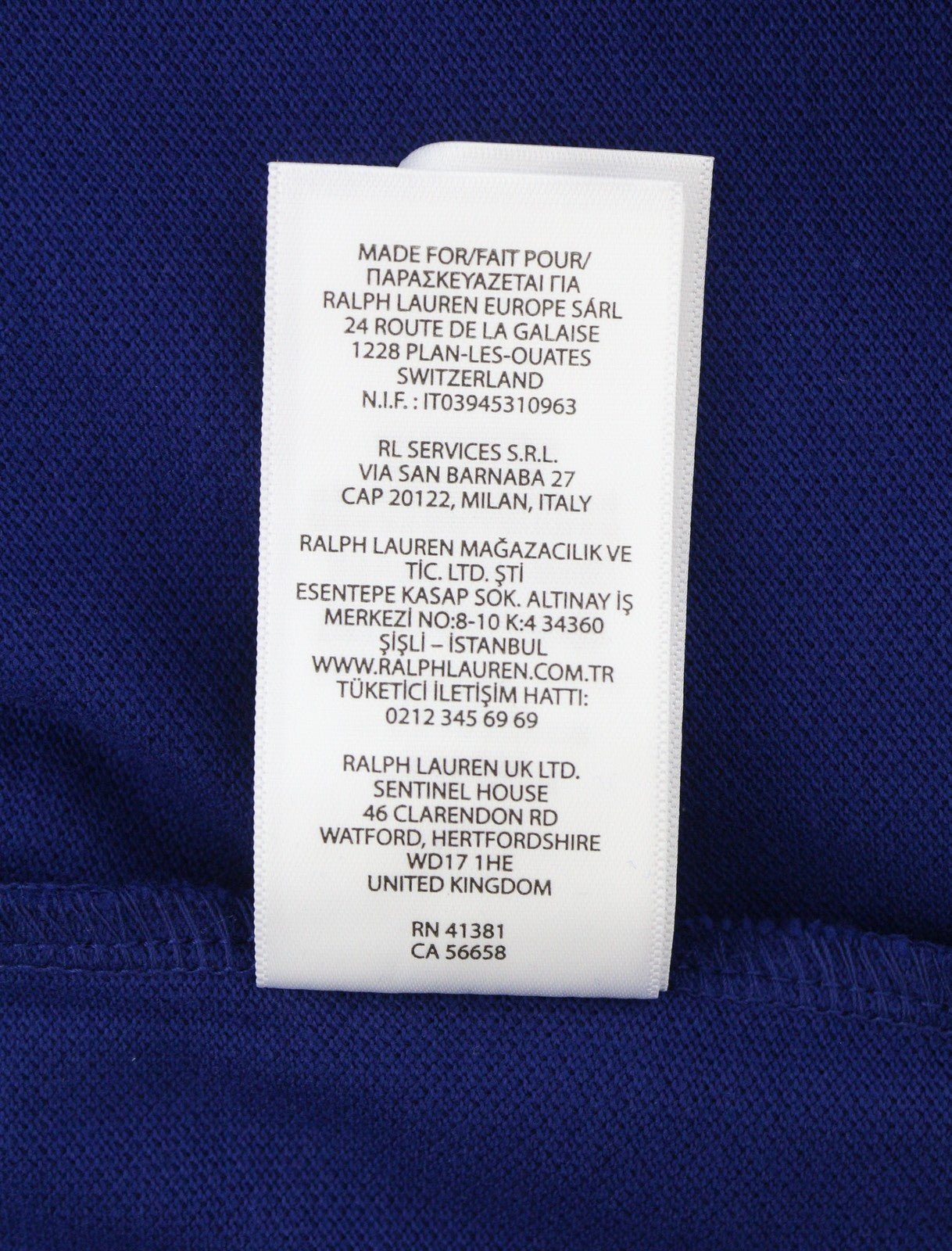 RALPH LAUREN Custom Slim Fit Men Polo XS Dark Cotton Logo Short Sleeve