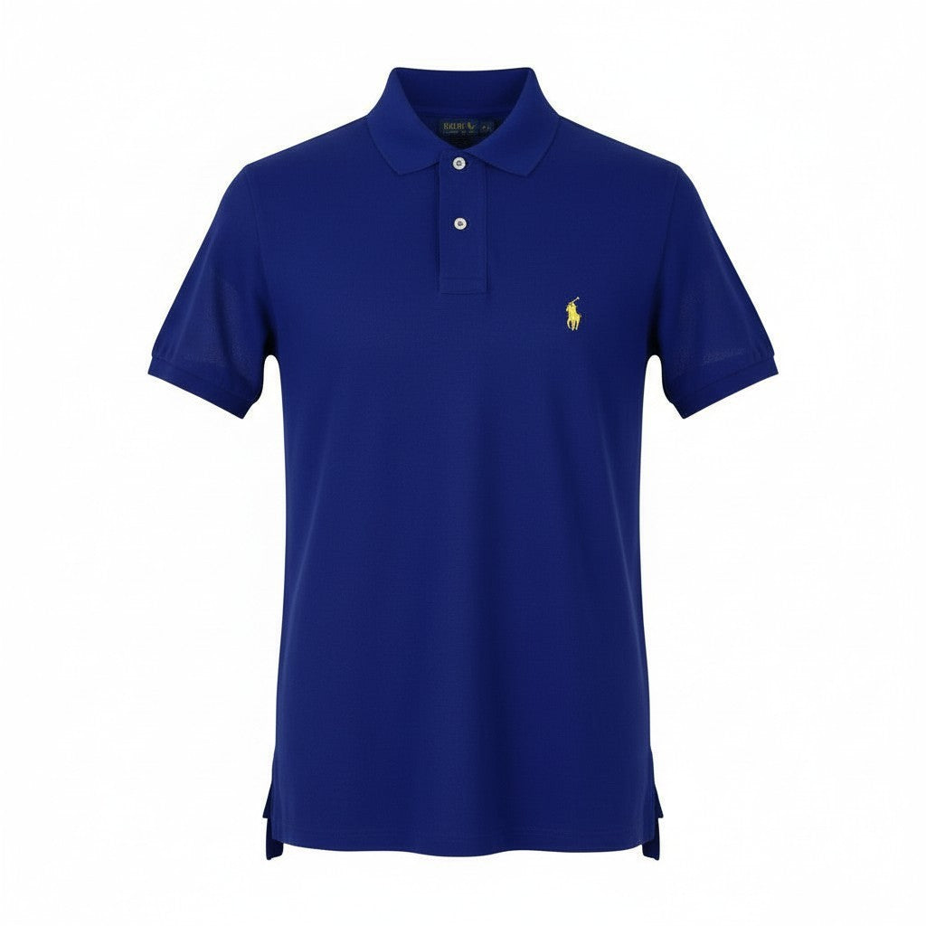 RALPH LAUREN Custom Slim Fit Men Polo XS Dark Cotton Logo Short Sleeve