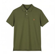 RALPH LAUREN Slim Fit Men Polos XL Dark Green Pony Logo Short Sleeve