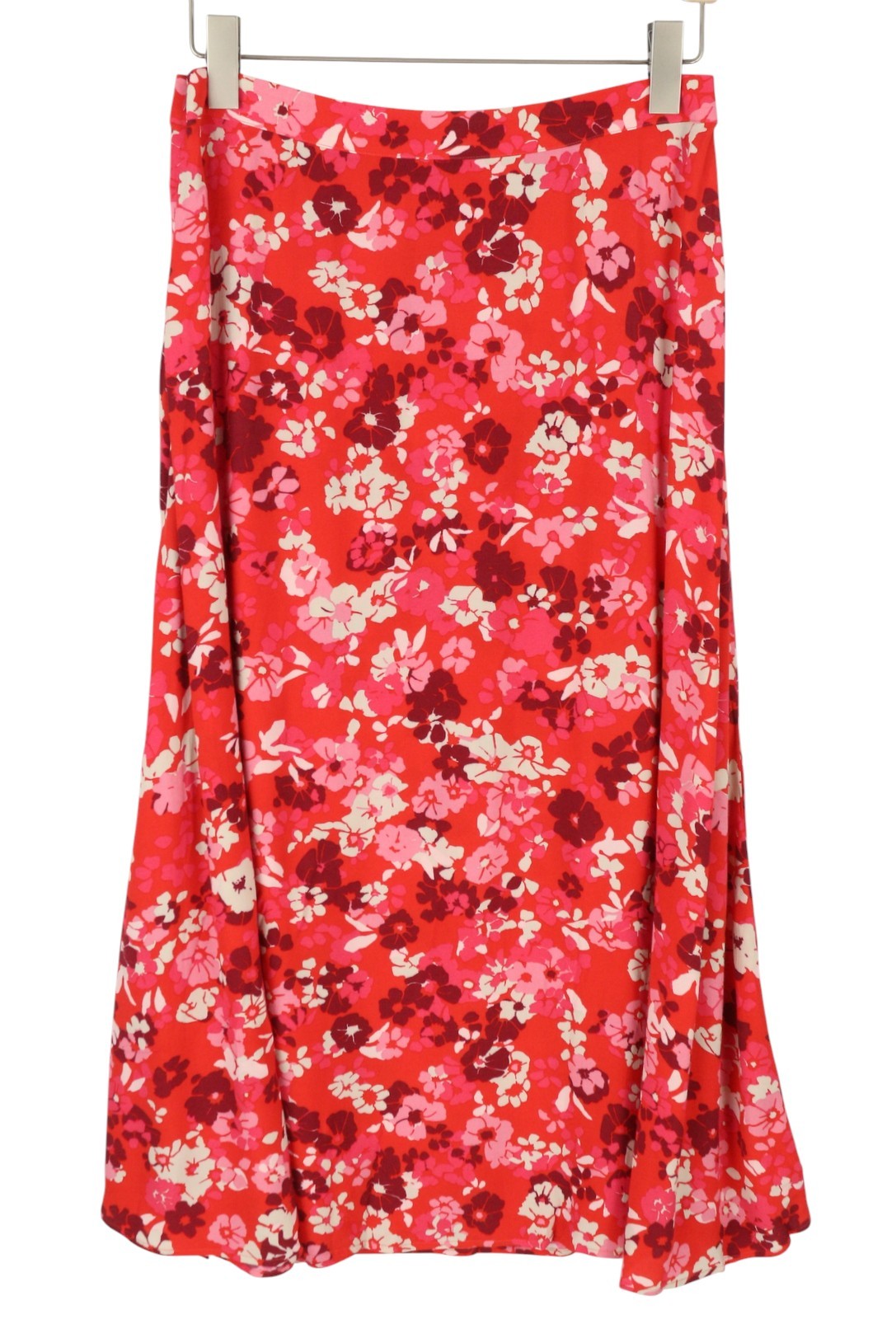 GANT Liberation Bouquet Wrap Women Skirt EU38 Red Floral Print Midi