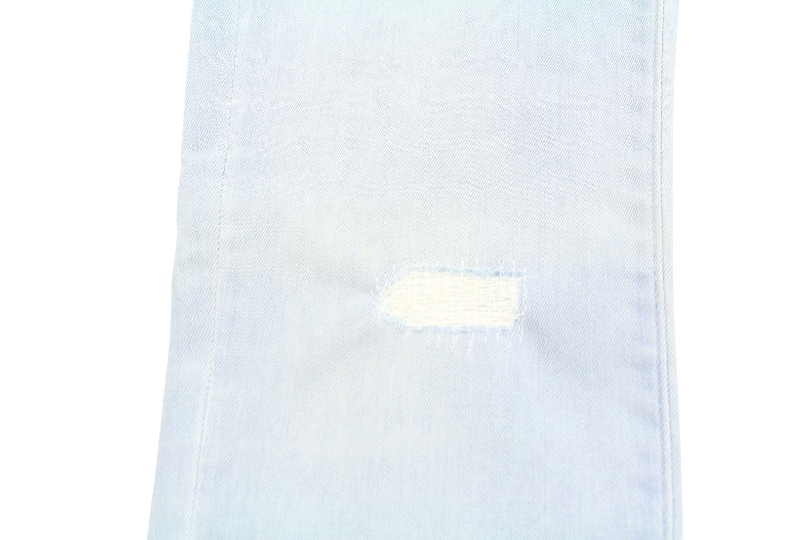 DENHAM Spray Women Jeans W26/L32 Blue Faded Stretch Distressed Skinny Fit