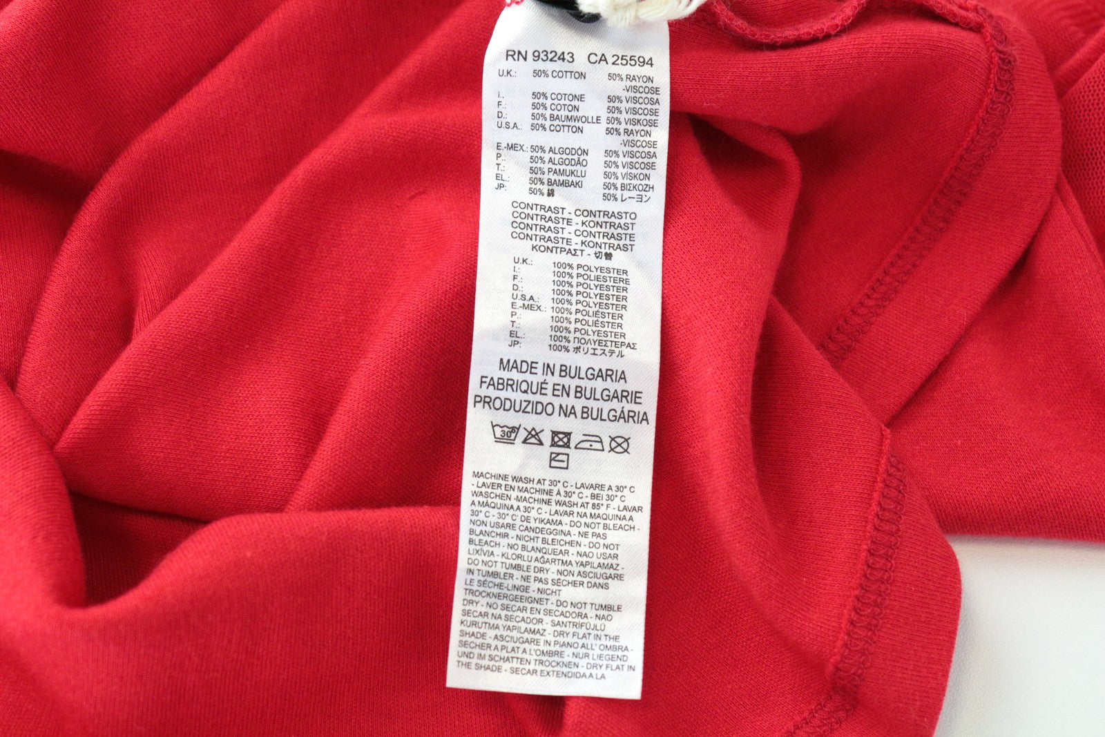 DIESEL T-Plasma Women Top S Red Mesh Cotton Breathable Stretch Lightweight