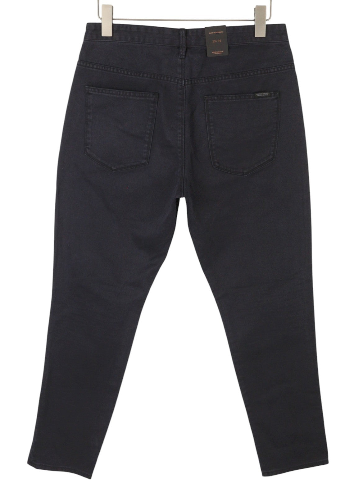 MAISON SCOTCH Women Jeans W29/L34 Black Slim Boyfriend Distress Ripped Cropped