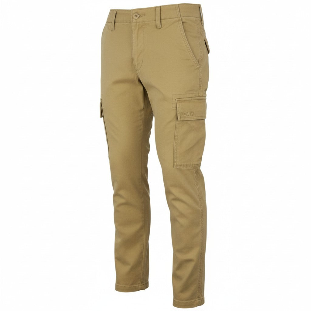 LEVI'S XX Cargo Men Trousers W30/L32 Beige Slim Fit Stretch Extensible Zip
