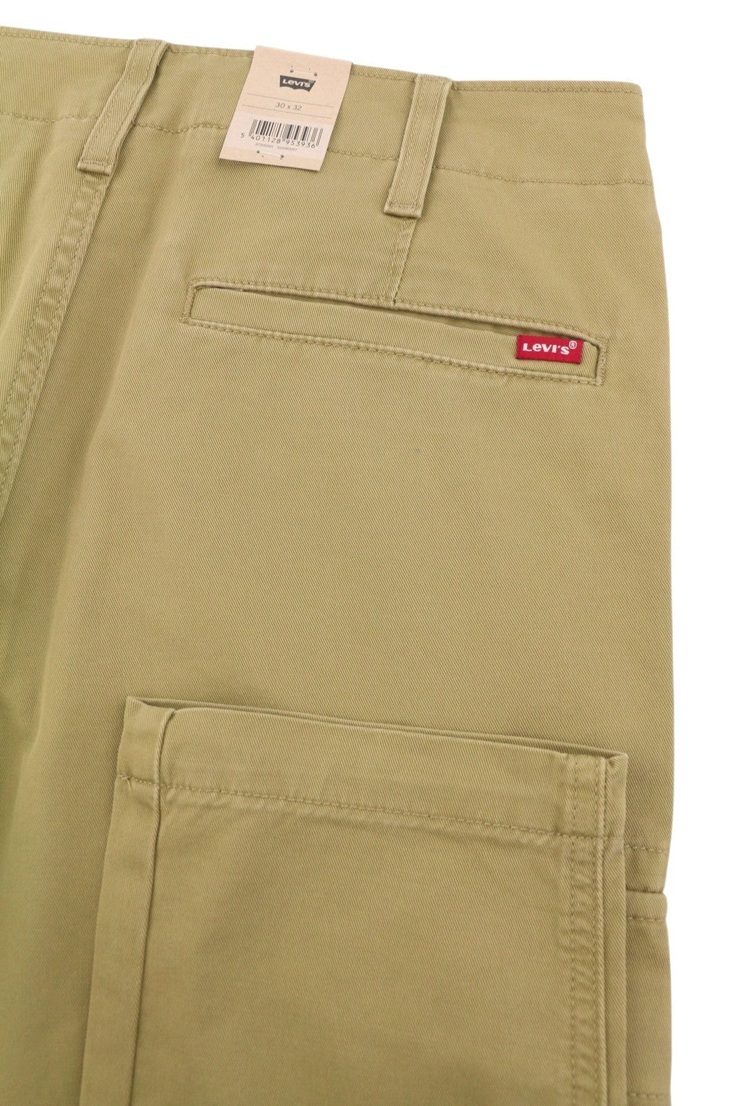 LEVI'S XX Cargo Men Trousers W30/L32 Beige Slim Fit Stretch Extensible Zip
