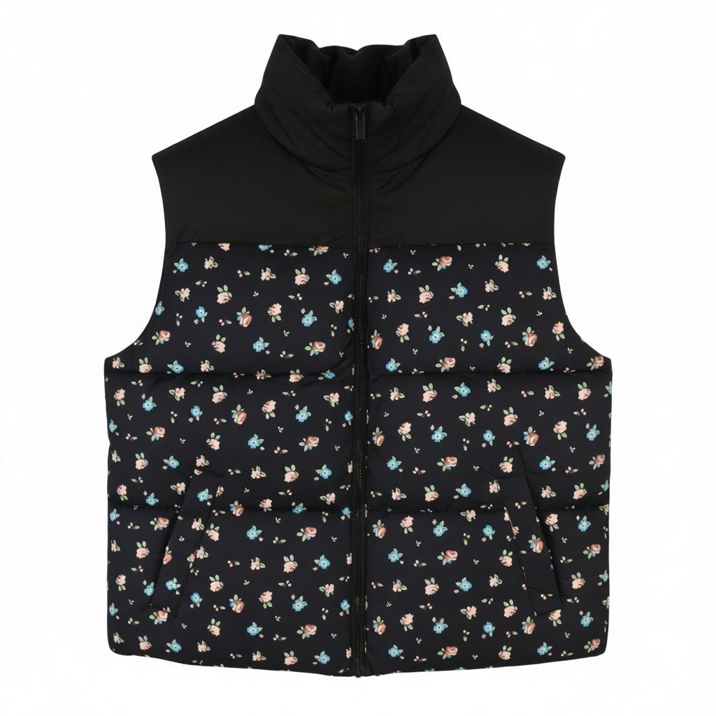 Waistcoat Maja High Neck