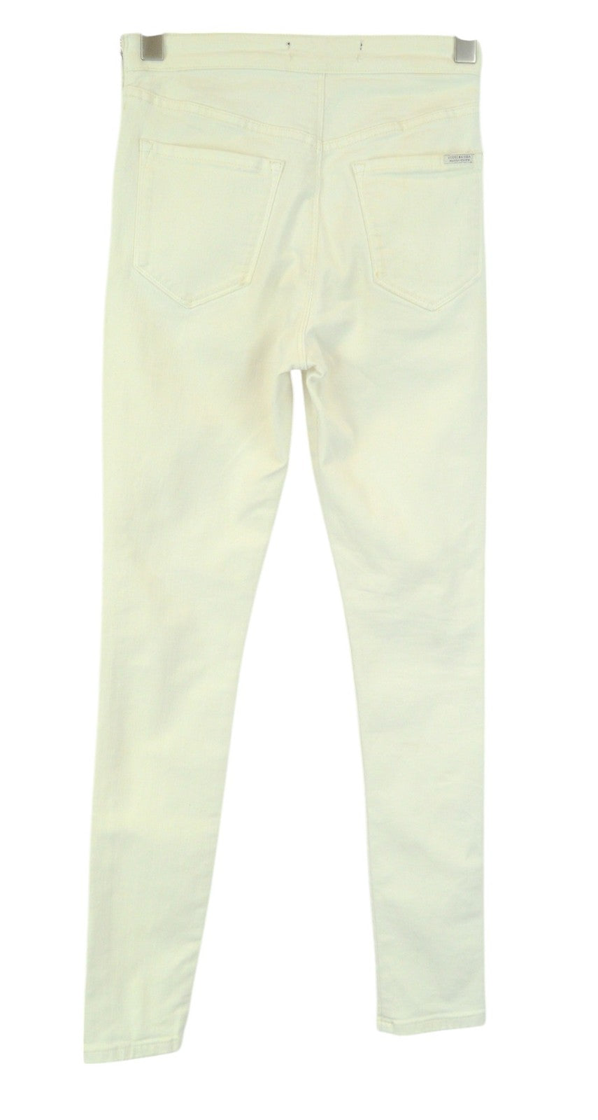 MAISON SCOTCH Jolie Vagabonde Women Jeans ~W25/L30 Slim Off-White Button-Front