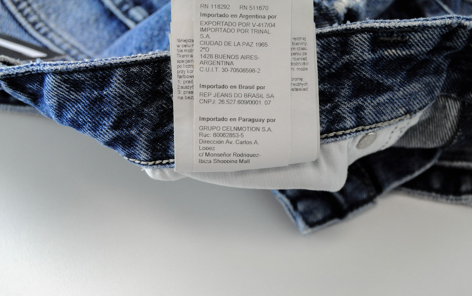 REPLAY Women Skirt W32 Blue Pure Cotton Washed Distressed Denim Mini