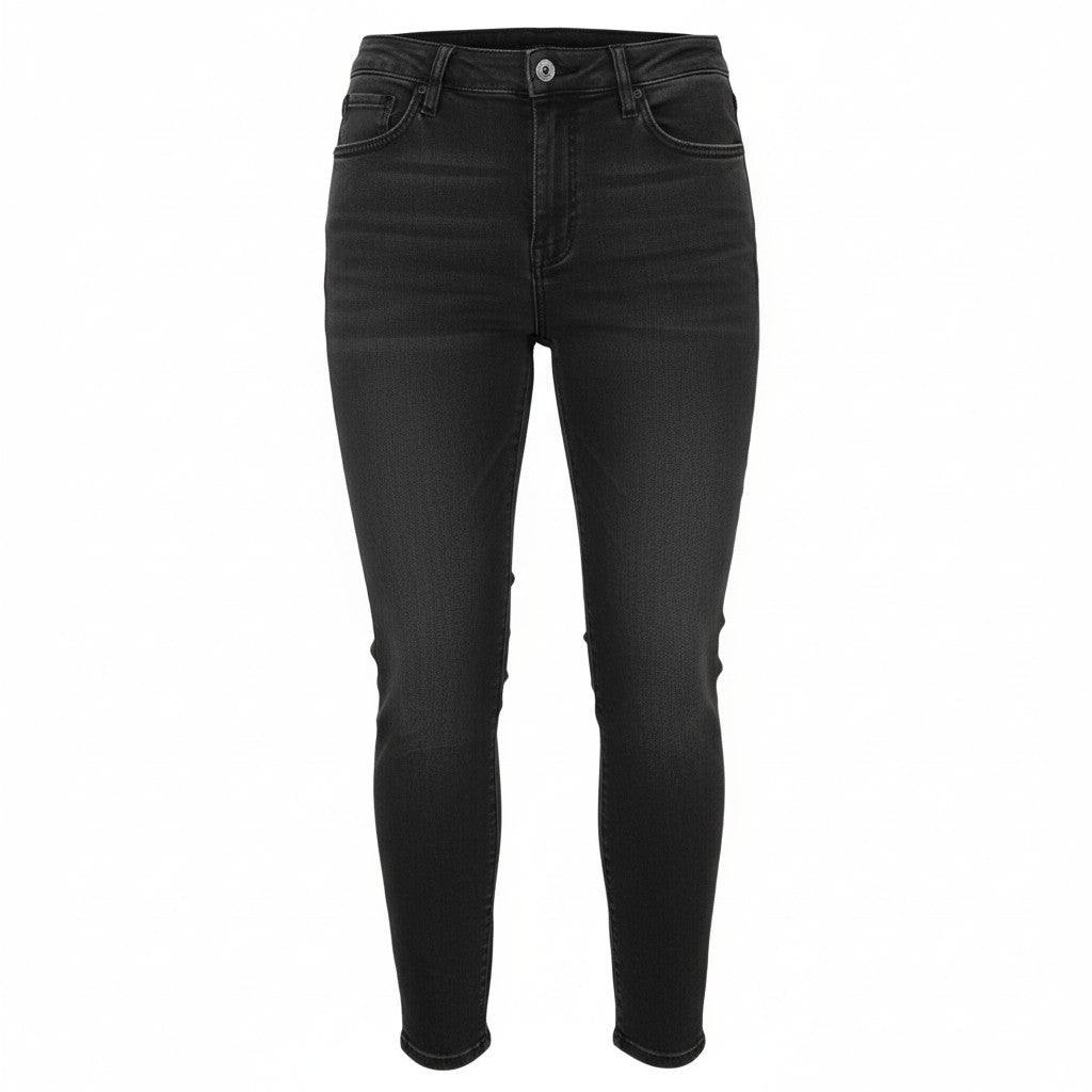 AMERICAN EAGLE OUTFITTERS Curvy Super Hi-Rise Jegging Women Jeans W33 Black