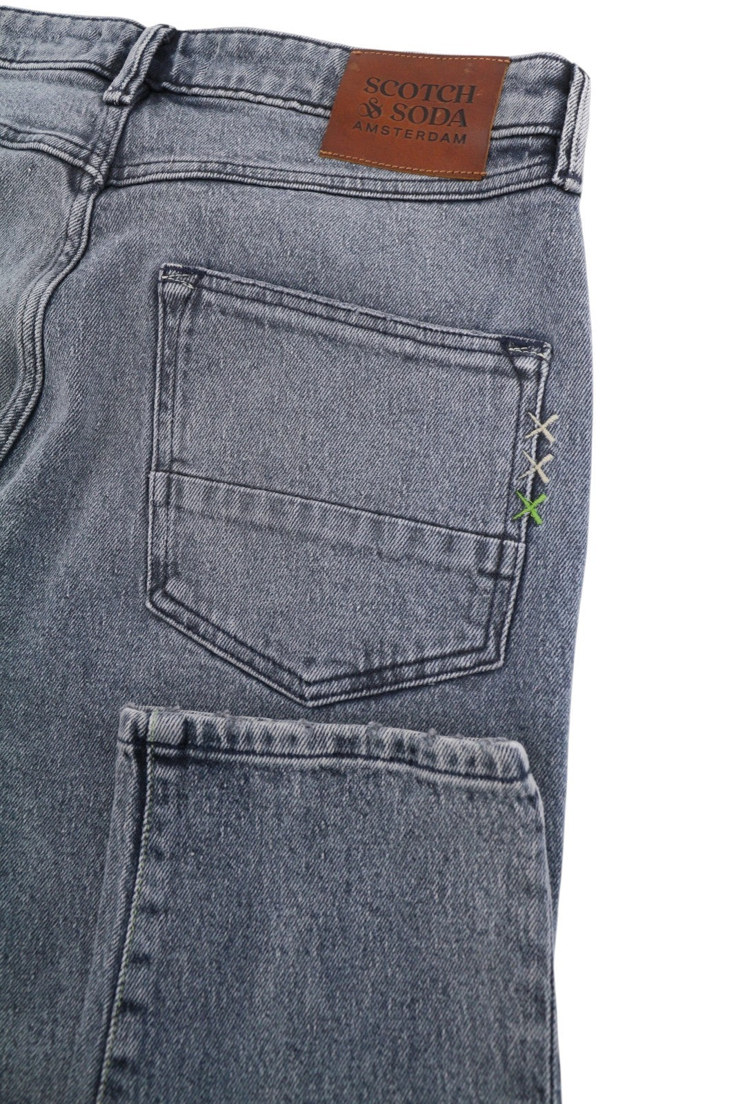 SCOTCH & SODA The Singel Plus Men Jeans W31/L32 Evolution Light Blue Faded
