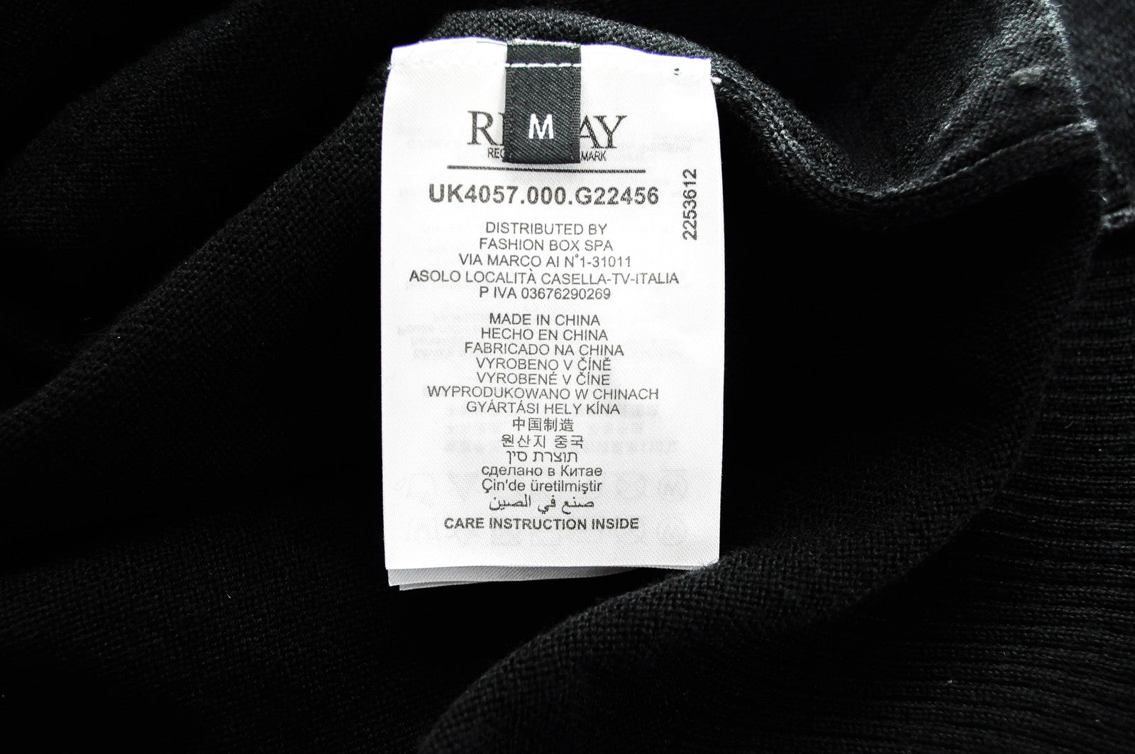 REPLAY Men Jumper M Casual Black Wool Blend Knitted Long Sleeved Cardigan