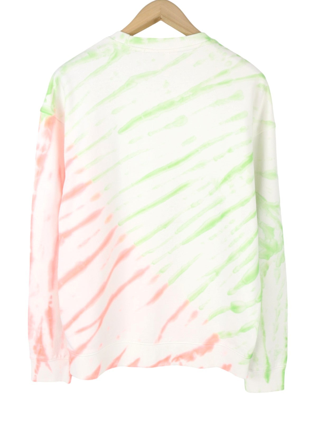 SCOTCH & SODA Men Sweatshirt L White Patterned Crew Neck Long Sleeve Pull On