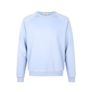 SCOTCH & SODA Men Sweatshirt L Light Blue Crew Neck Long Sleeve Pull On