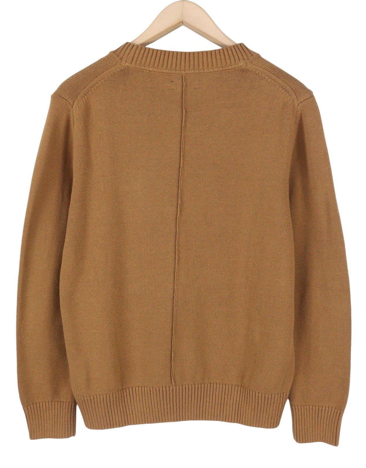 GANT Icon G Cotton C Neck Women Jumper L Roasted Walnut Knit Pull On