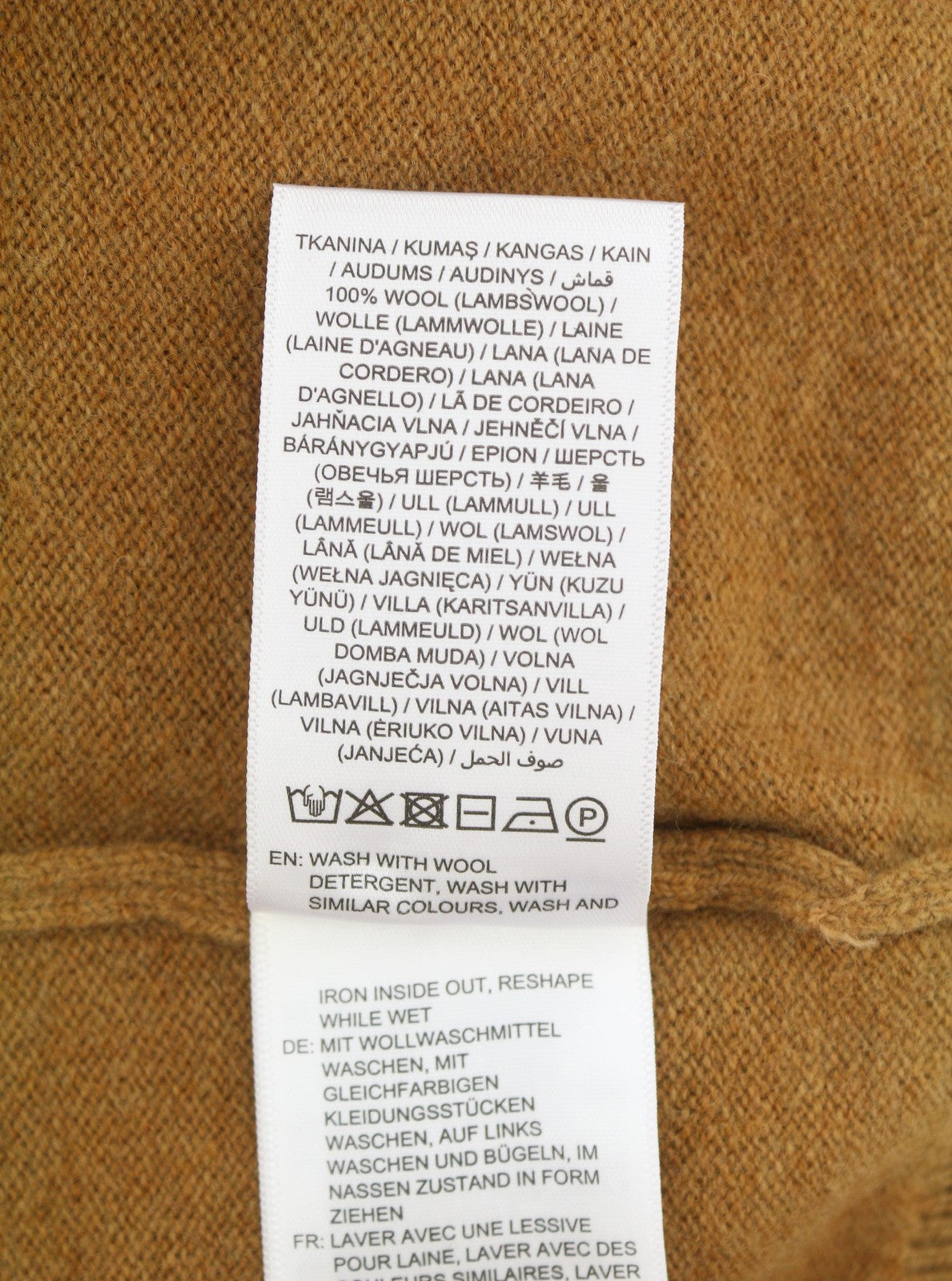 GANT Super Fine Lambswool Women Jumper XL Roasted Walnut Knit Pull On