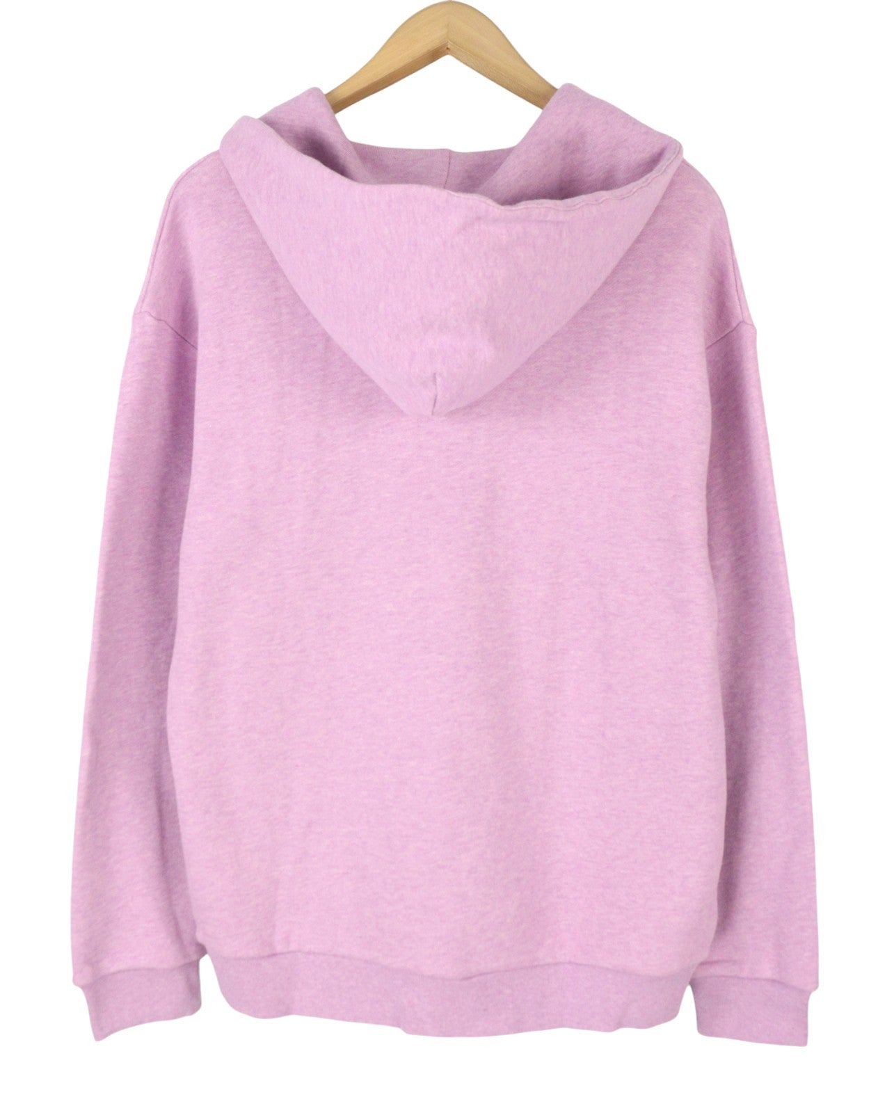 SCOTCH & SODA Men Hoodie M Purple Melange Oversized Kangaroo Pocket Pull On