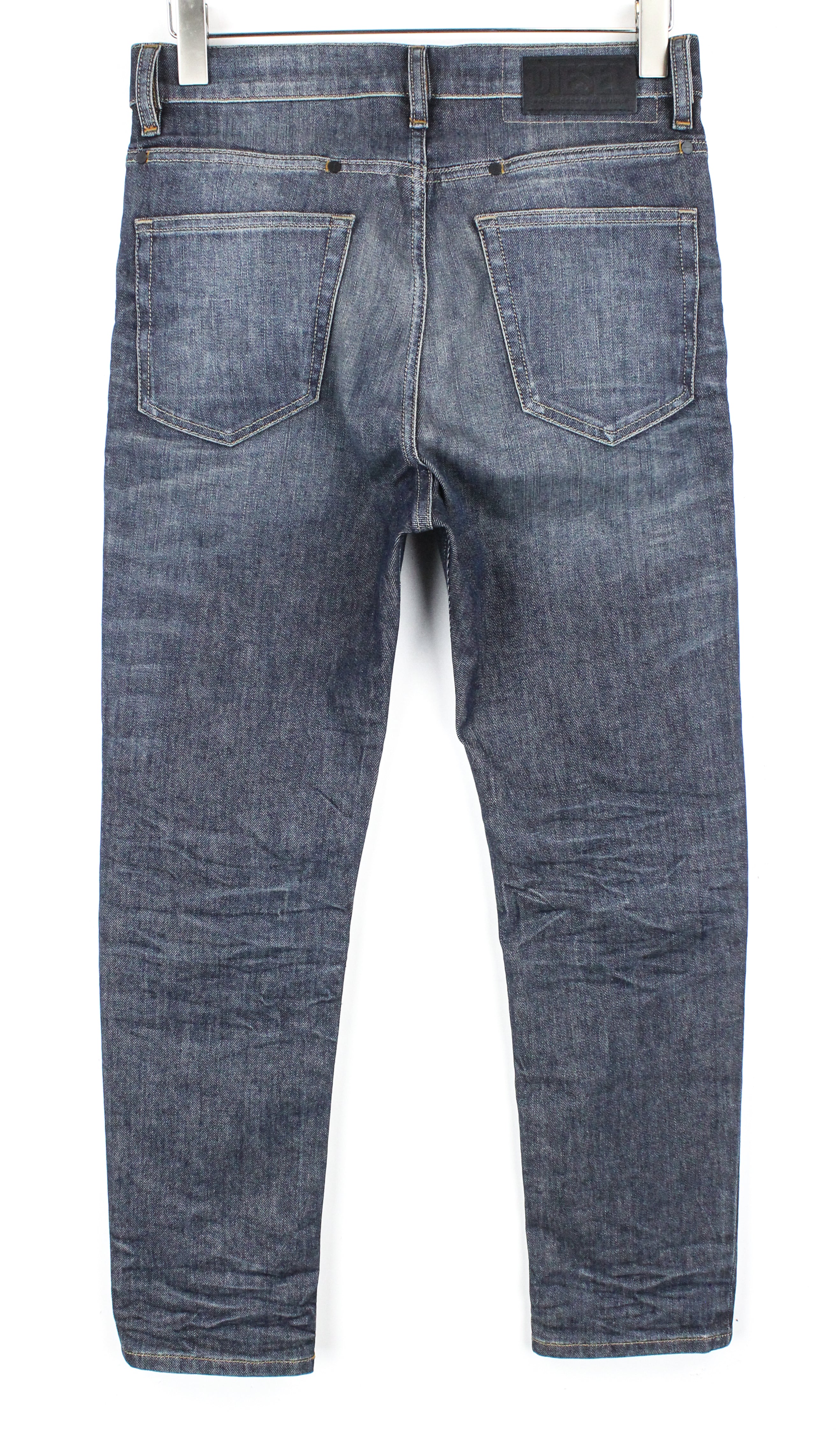 DIESEL D-Eetar 084ZU vyriški džinsai W29/L30 siaurėjantys, mėlyni, tamprūs, skalbti 