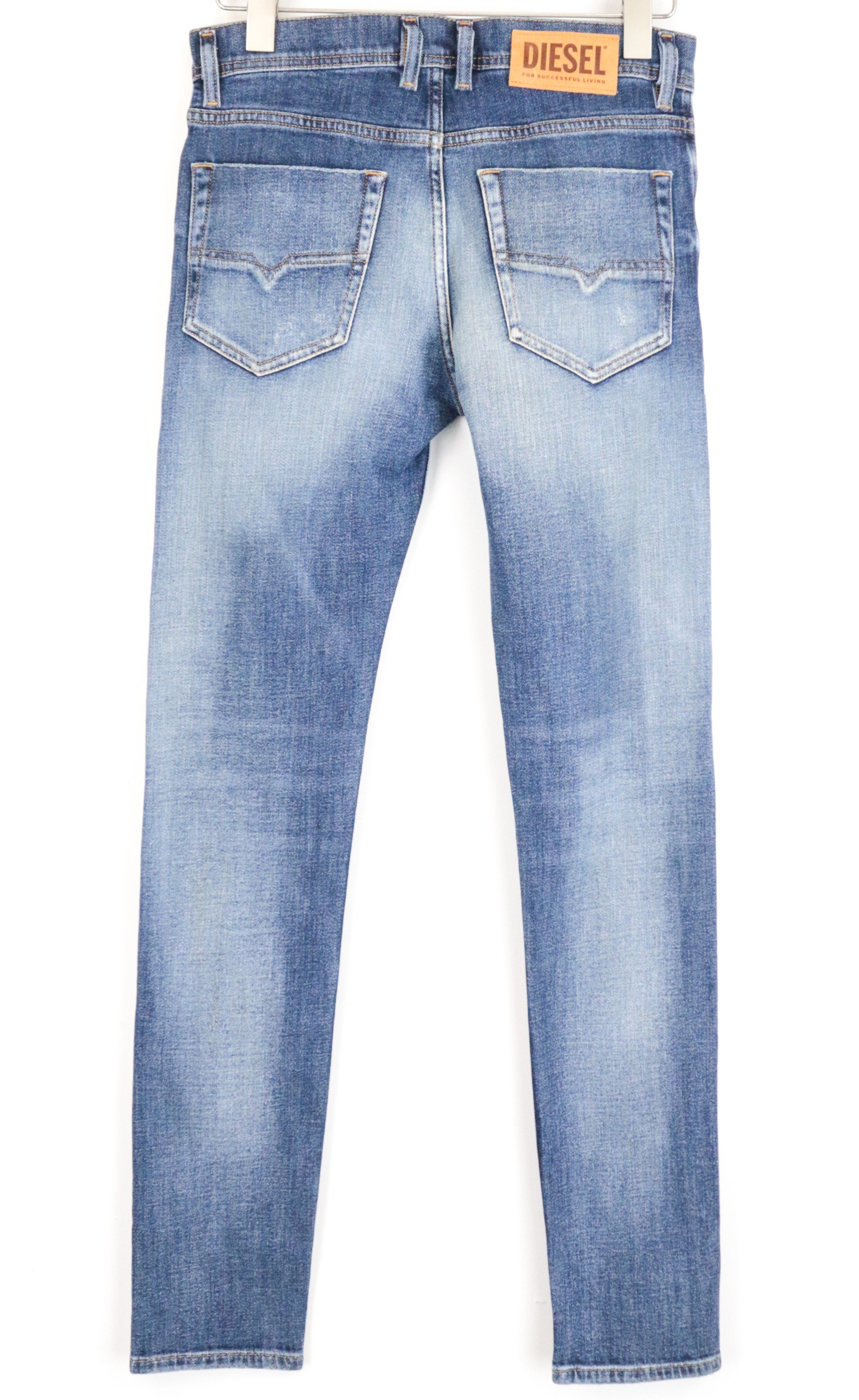 DIESEL Tepphar-X 0870H W26 L32 Carrot Slim Blue Cotton Stretch Jeans