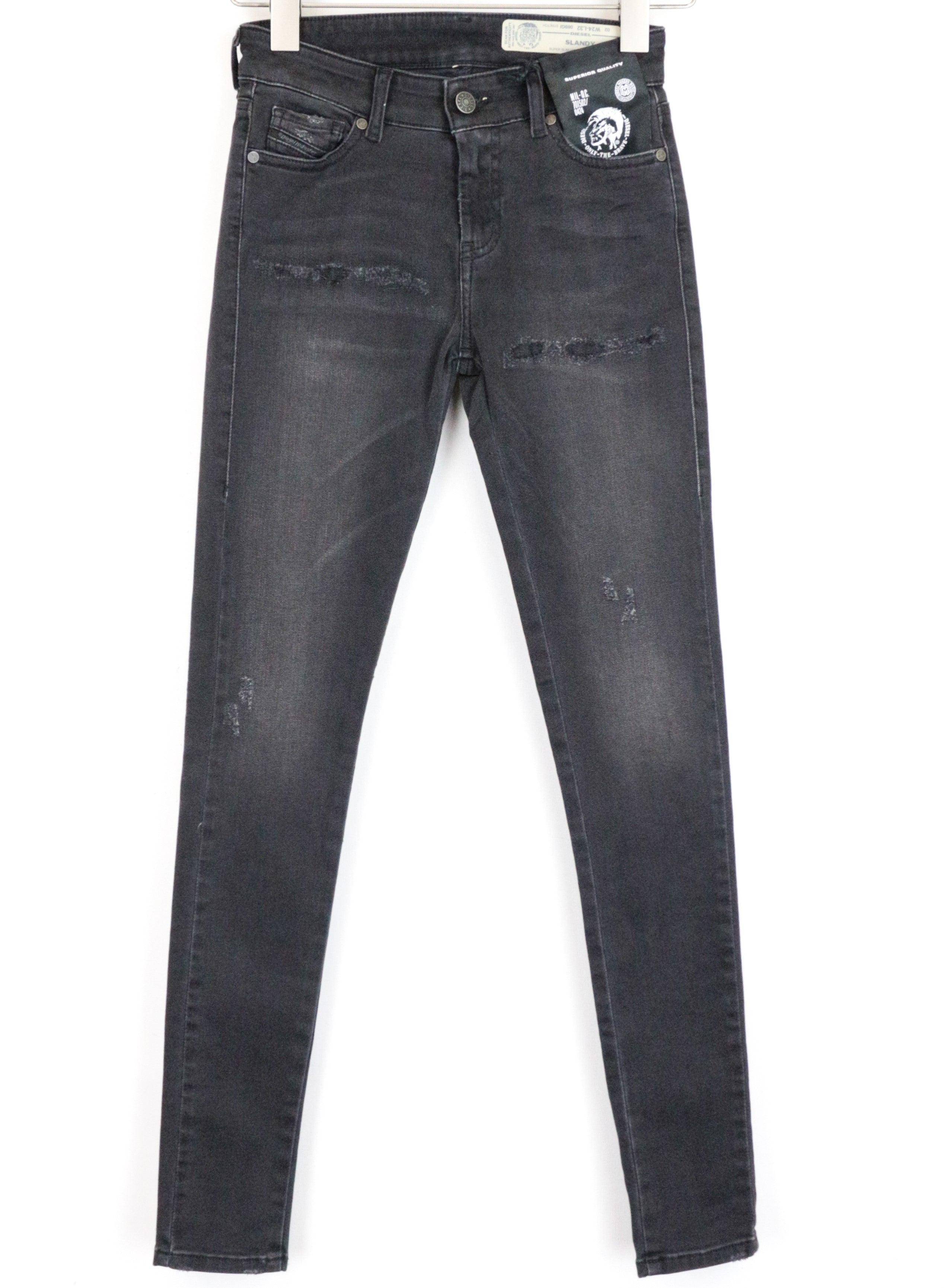 DIESEL Slandy 069GI moteriški pilki itin ploni tamprūs džinsai W24/L32 