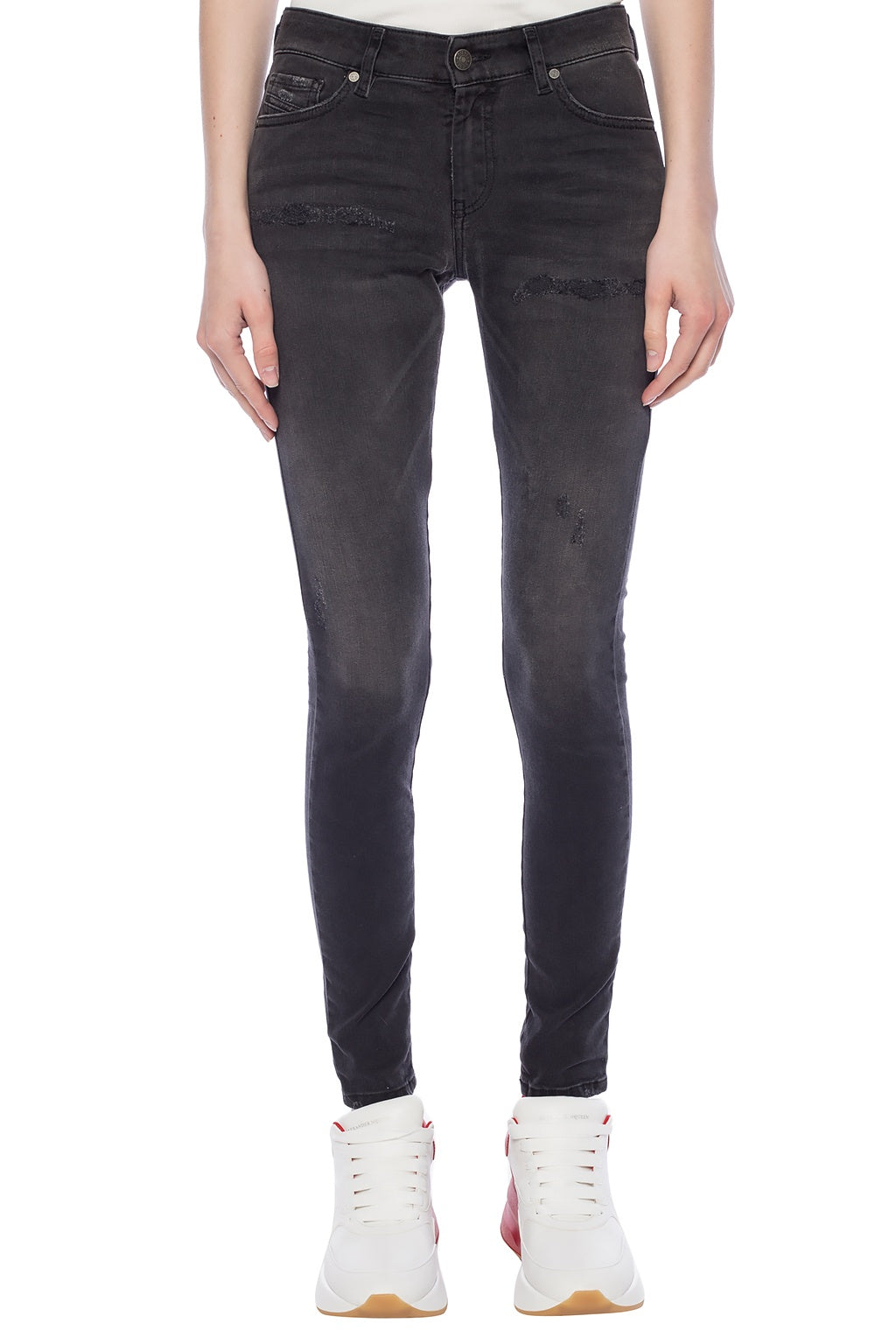 DIESEL Slandy 069GI moteriški pilki itin ploni tamprūs džinsai W24/L32 