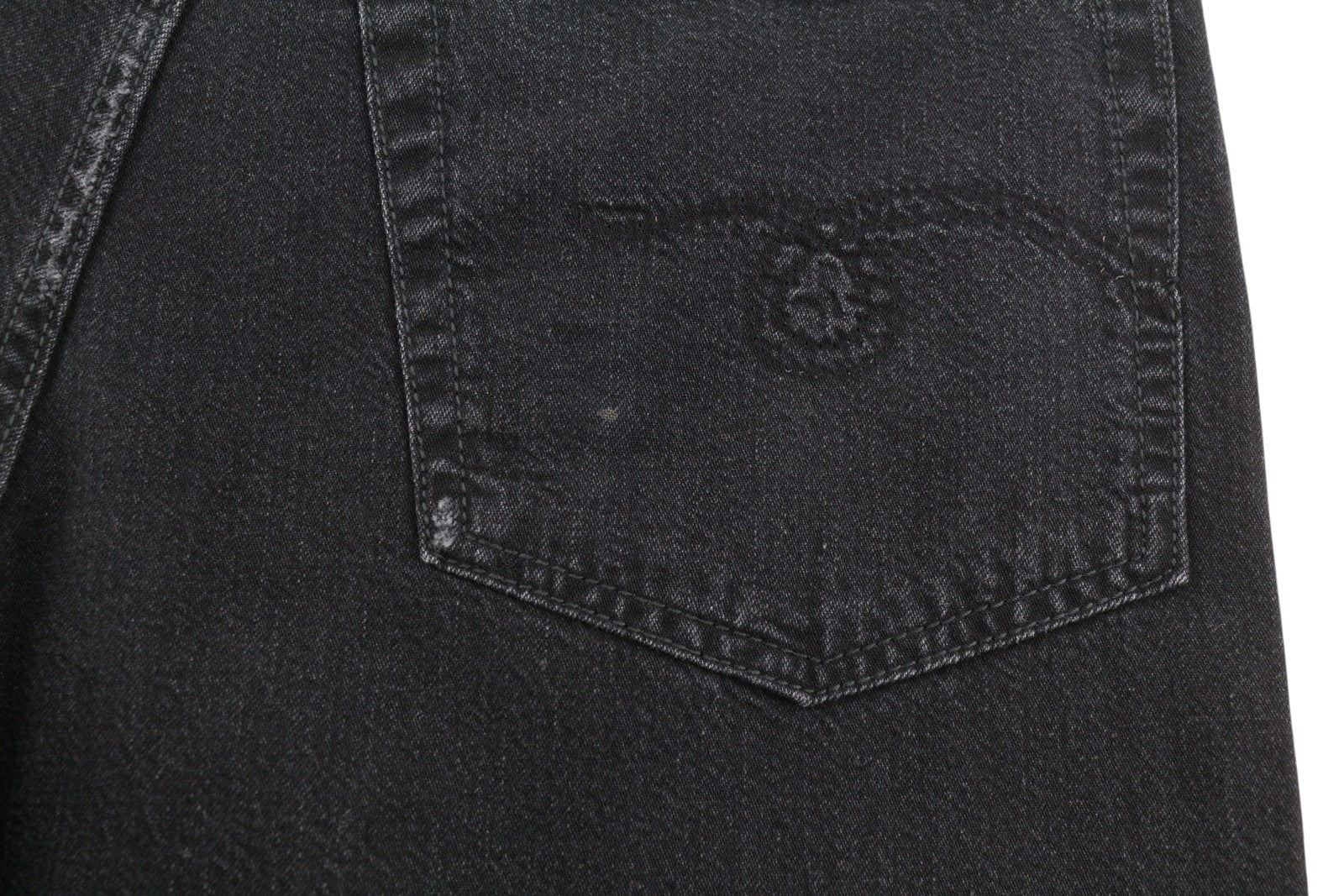 R13 Damon Pleated Women Jeans 26 Baroque Black Wide Leg SS26 RRP1295
