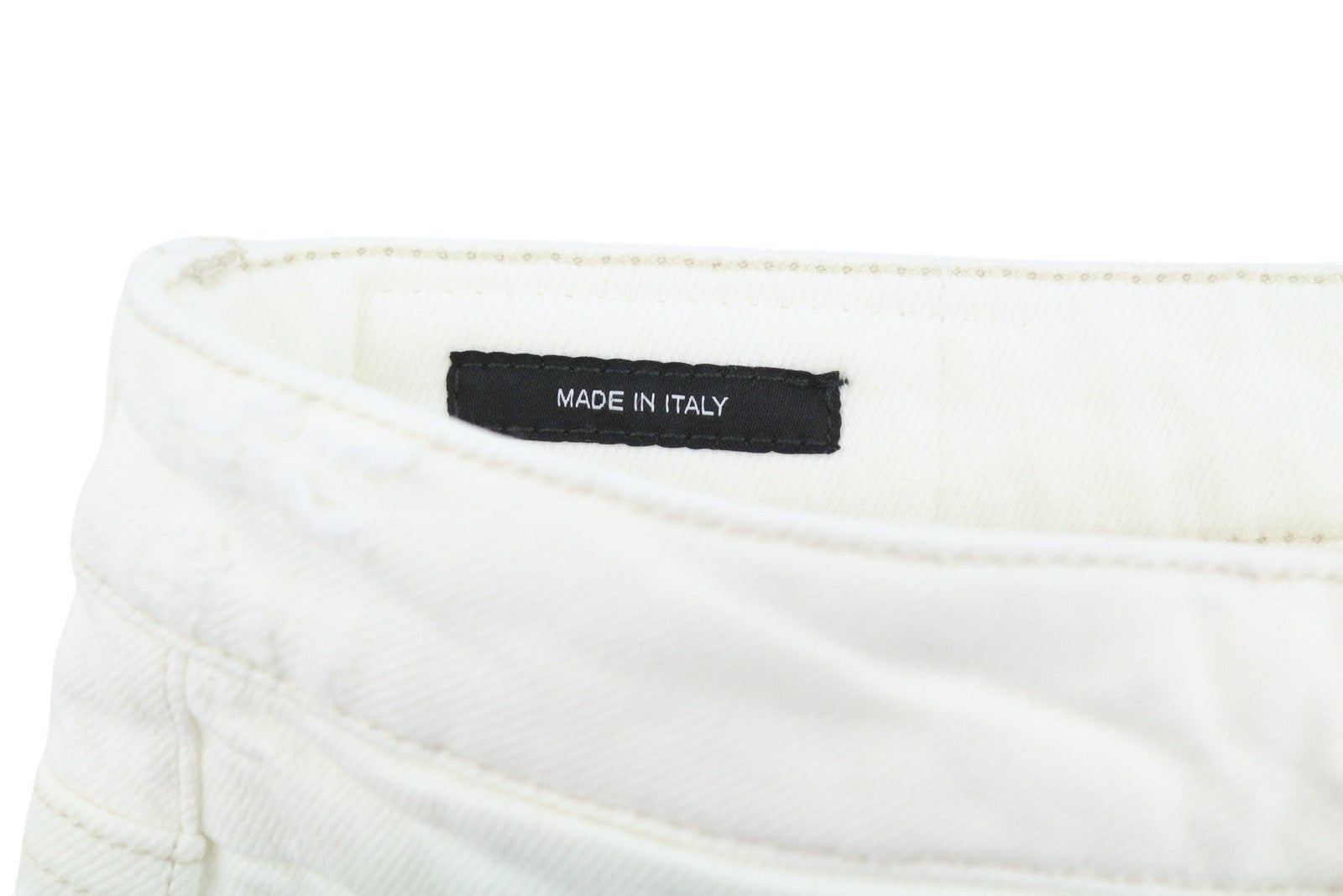 R13 Toby Boy Women Jeans 26 Aerin White Stretch Low Rise Slim Fit