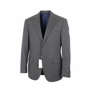 SUITSUPPLY Napoli Men Blazer UK40L Pure Wool Super 110's Grey Straight-Slim
