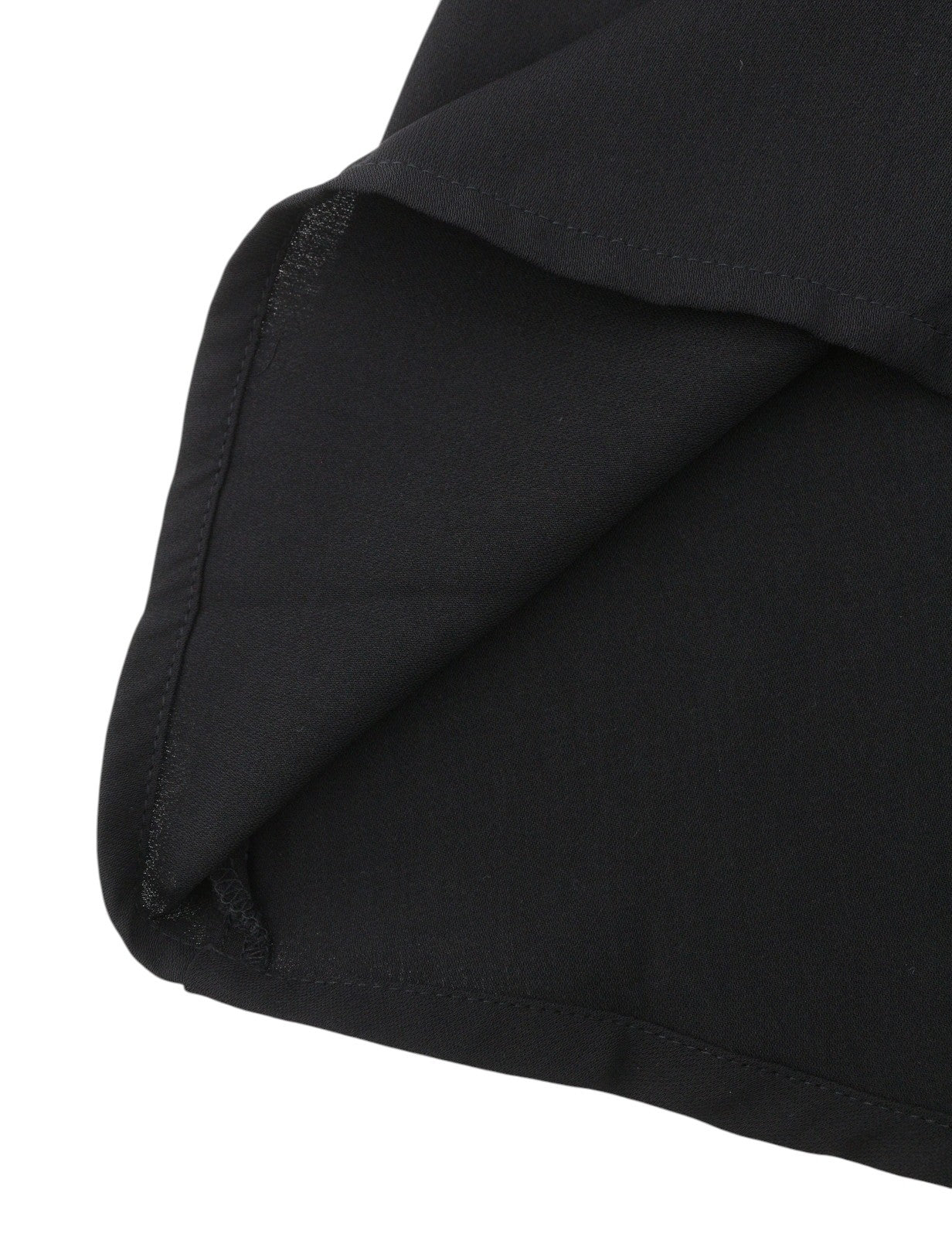 VILA Nalu L/S Women Dress EU36 S Black Half Button Long Sleeve Knee-Length