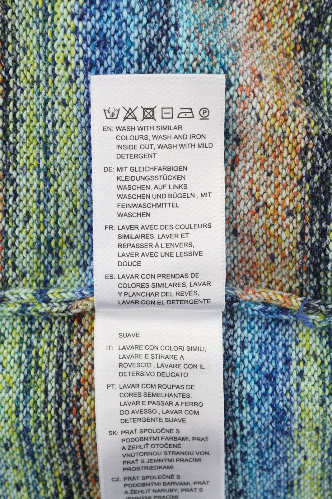 GANT Space Dyed C-Neck Men Jumper 2XL Multicolour Knit Pull On