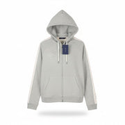 GANT Archive Sweat Zip Hood Women Hoodie XL Light Grey Melange Zip Logo