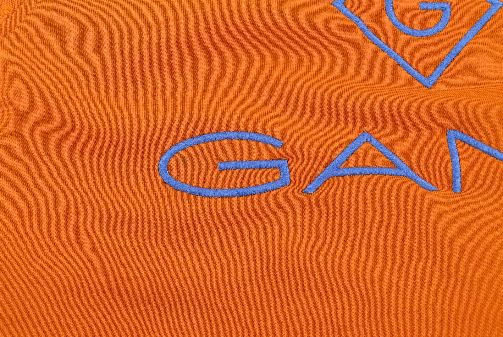 GANT Color Lock Up C-Neck Women Sweatshirt XS Savannah Orange Oversized