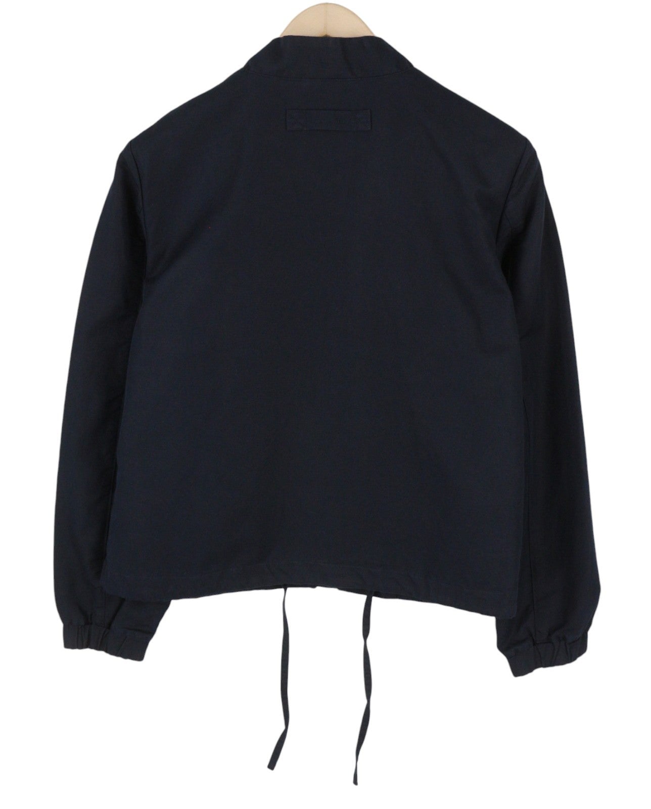 GANT Linen Blend Blouson Women Jacket L Evening Blue Lightweight Bomber