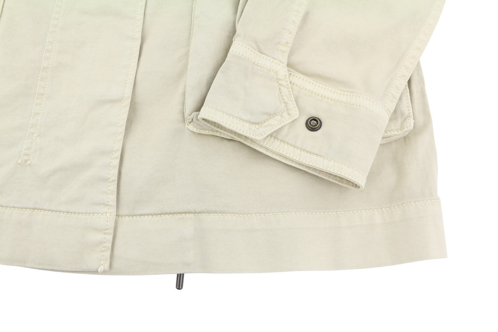 GANT Garment Dyed Field Women Jacket S Desert Beige Drawstring Light