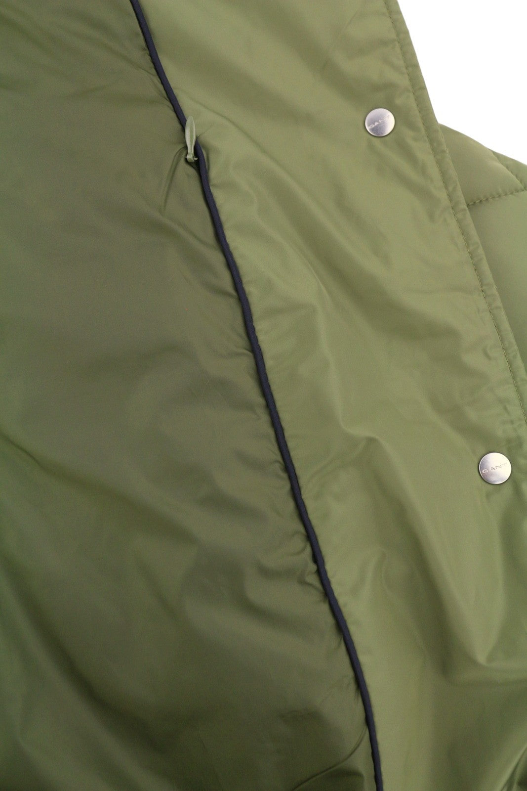 GANT Quilted Women Jacket XL Hunter Green Belted Padded Mid Coat