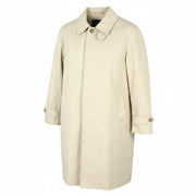 GANT Car Coat Women Jacket XL Desert Beige Hidden Button Mid Coat