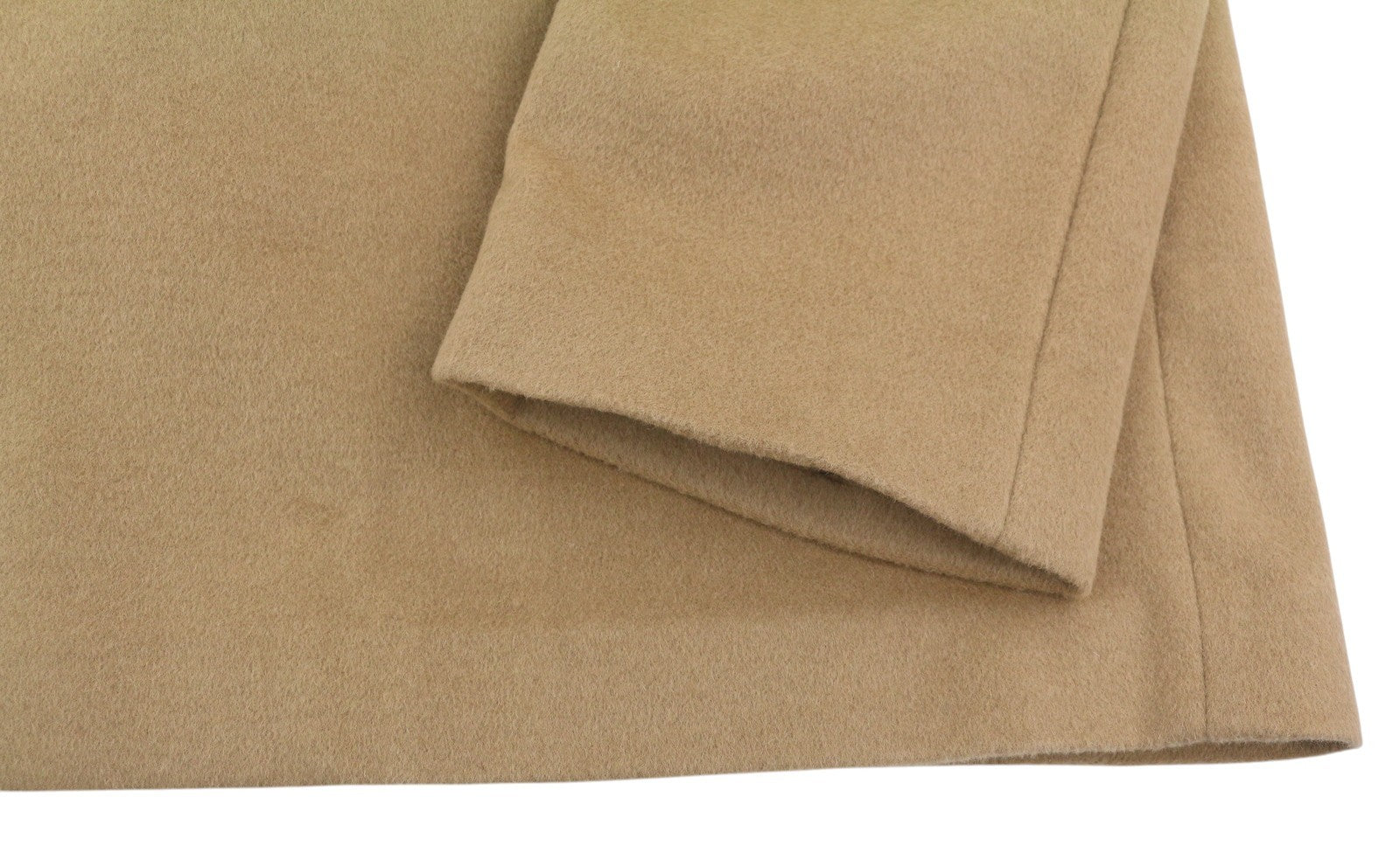 GANT Wool Blend Belted Women Coat 2XL Warm Khaki Notch Lapel Coat