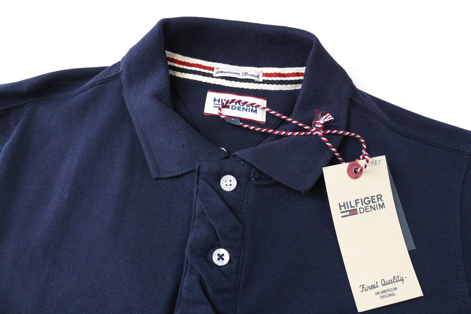 Tommy Jeans Men T-Shirt S Casual Blue Short Sleeved Pure Cotton