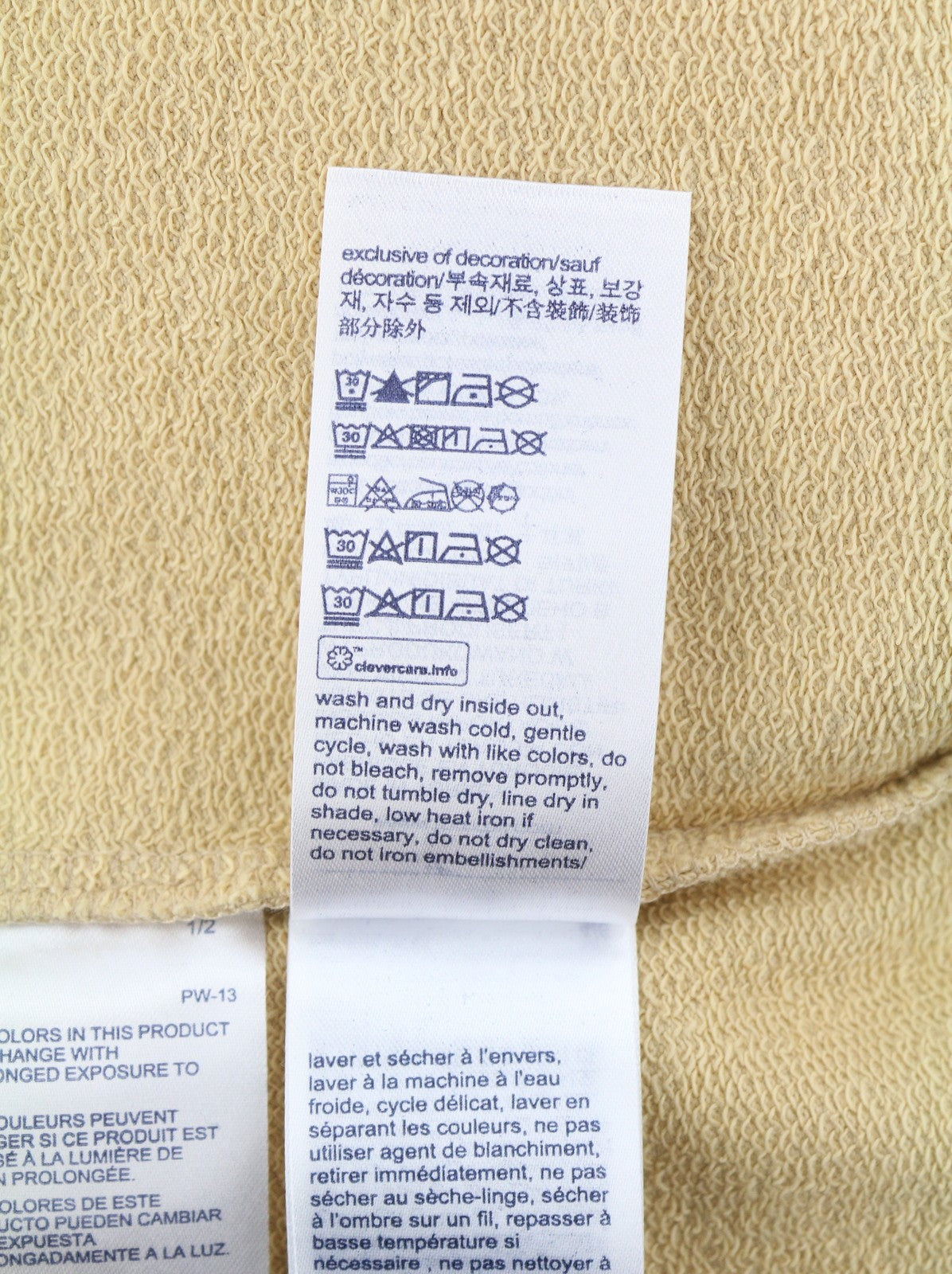 Tommy Jeans Men Sweatshirt 2XL Beige Crew Neck Embroidered Logo Pull On