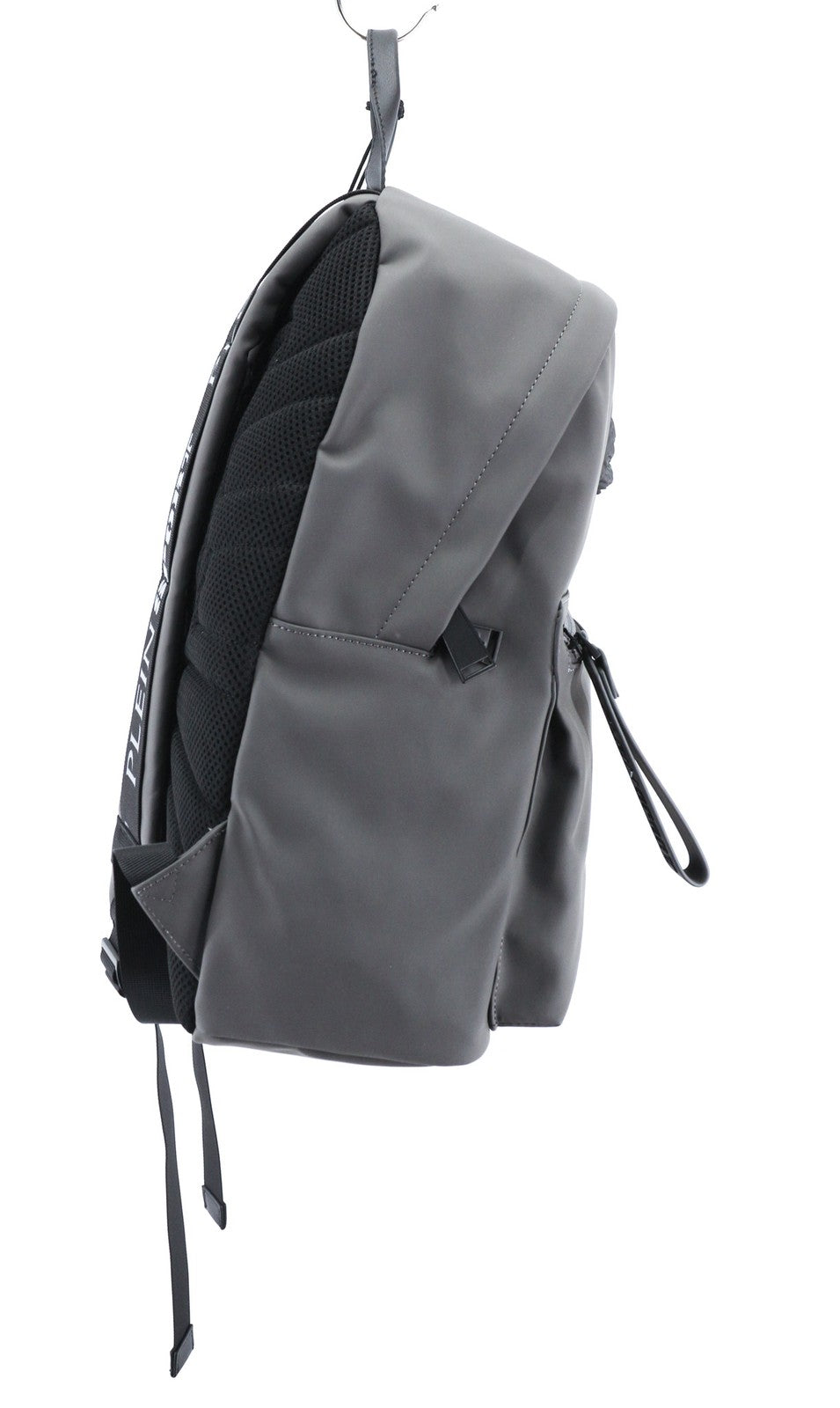 PLEIN SPORT Boston Men Bag OS Dark Grey Two Adjustable Handles Backpack