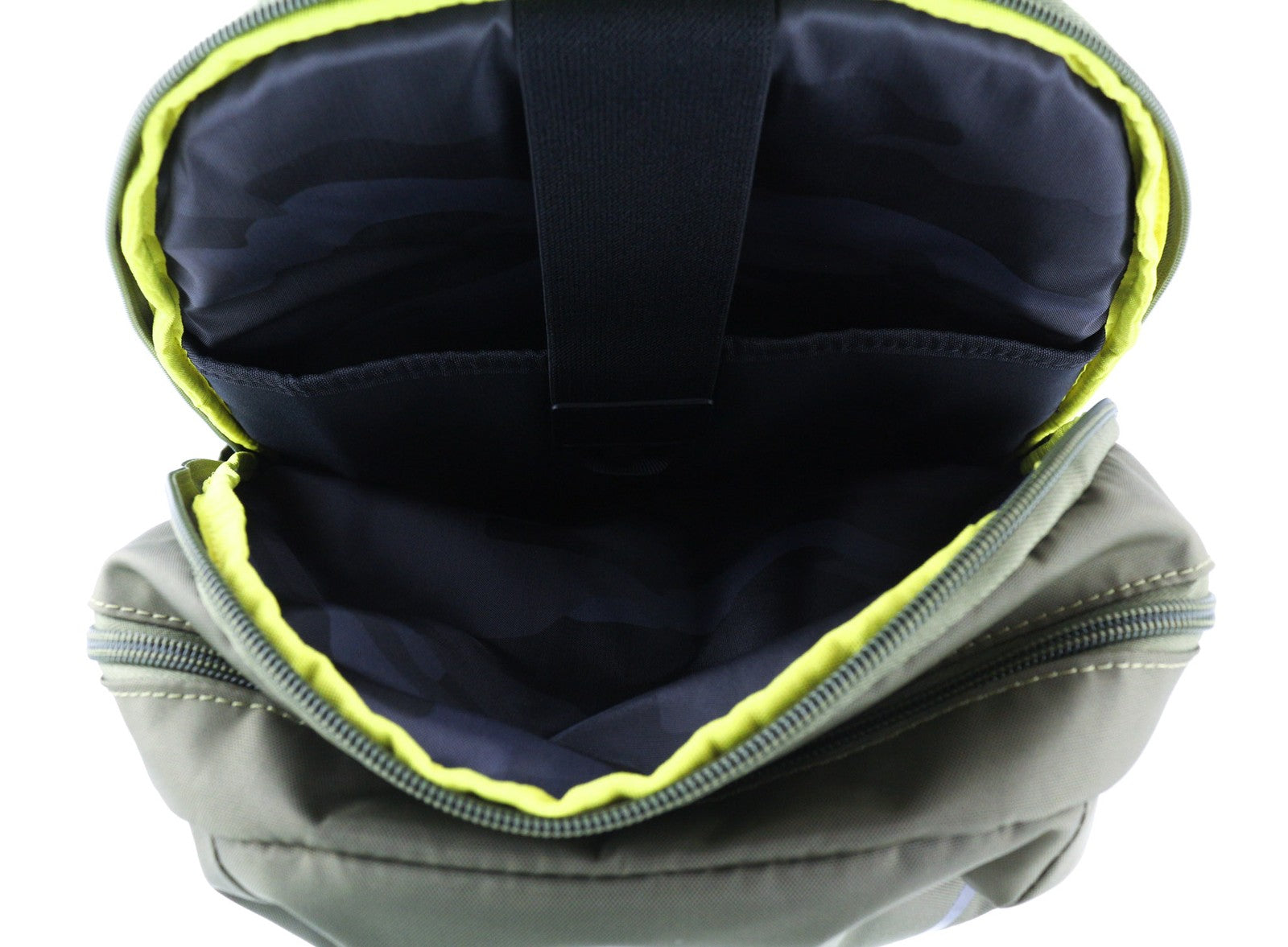 PLEIN SPORT Philadelphia Men Bag OS Big Green Zips Pockets Lined Backpack