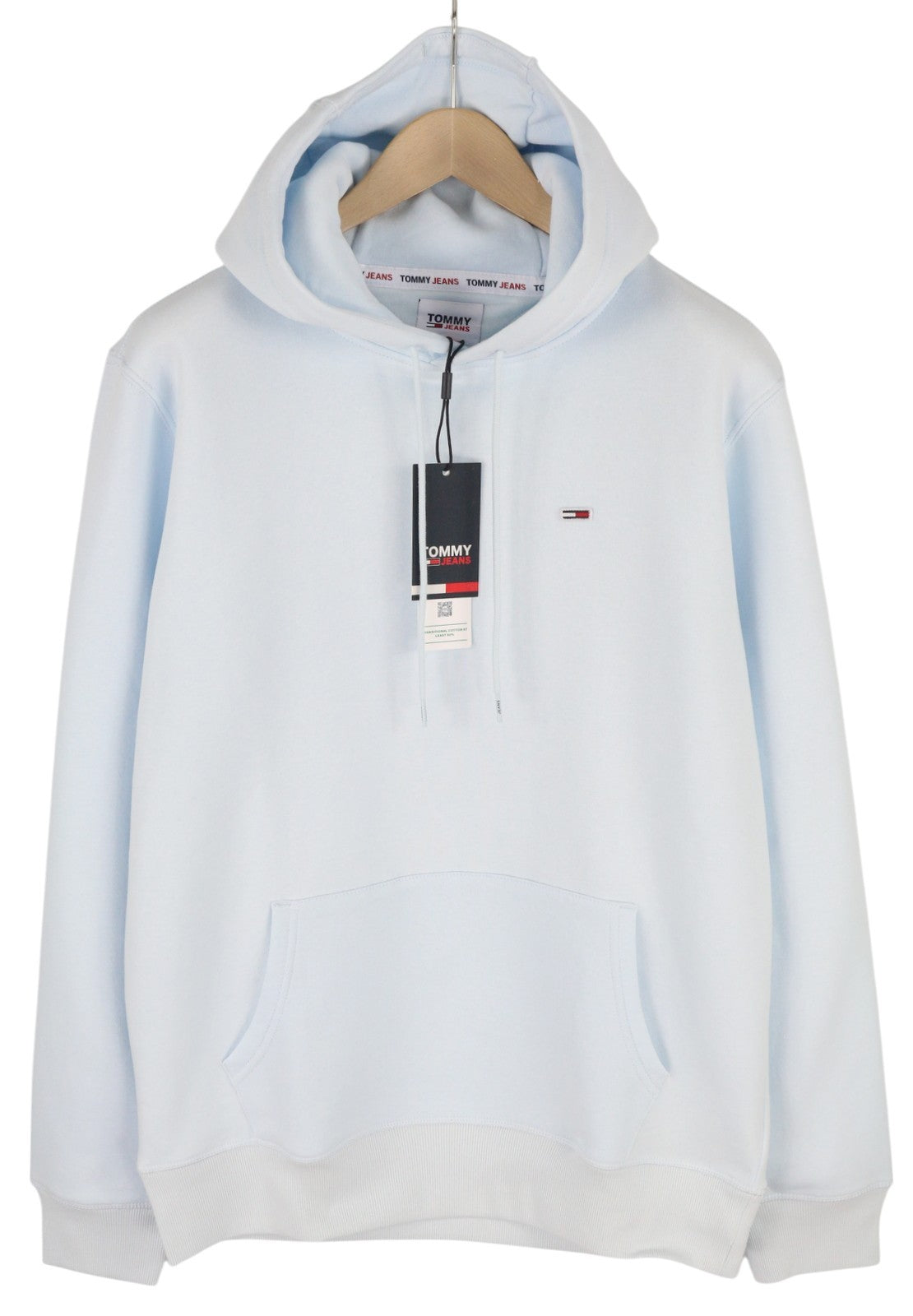 Blue Cotton Hoodie