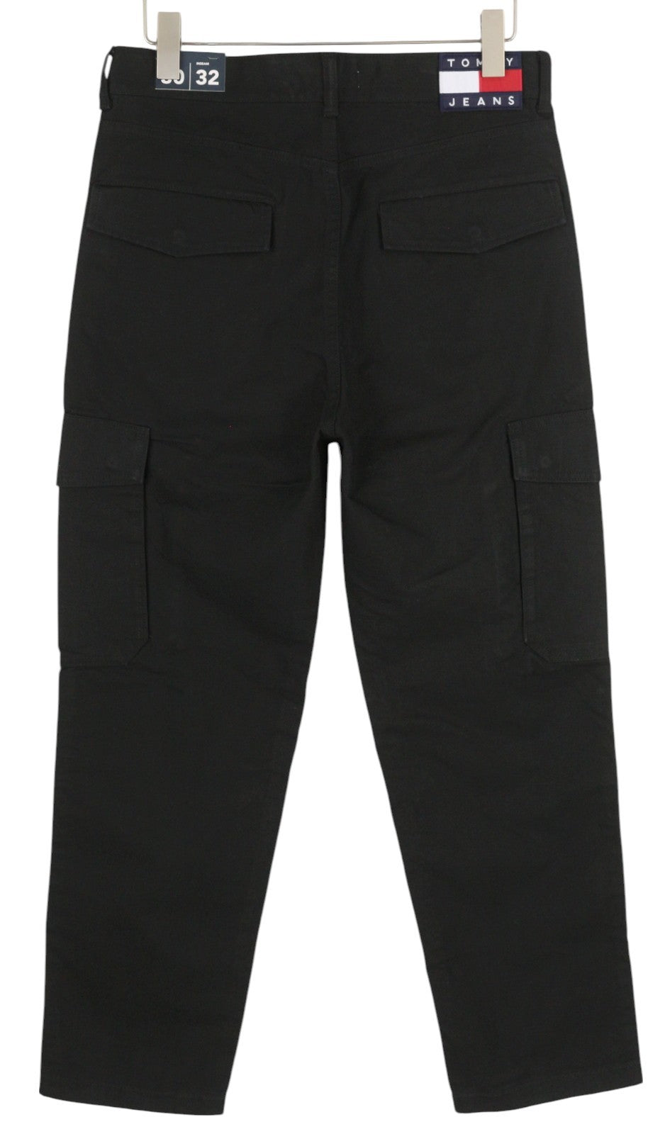 Tommy Jeans Skater Carpenter Men Trousers W30/L32 Black Cargo Zip Fly RRP119