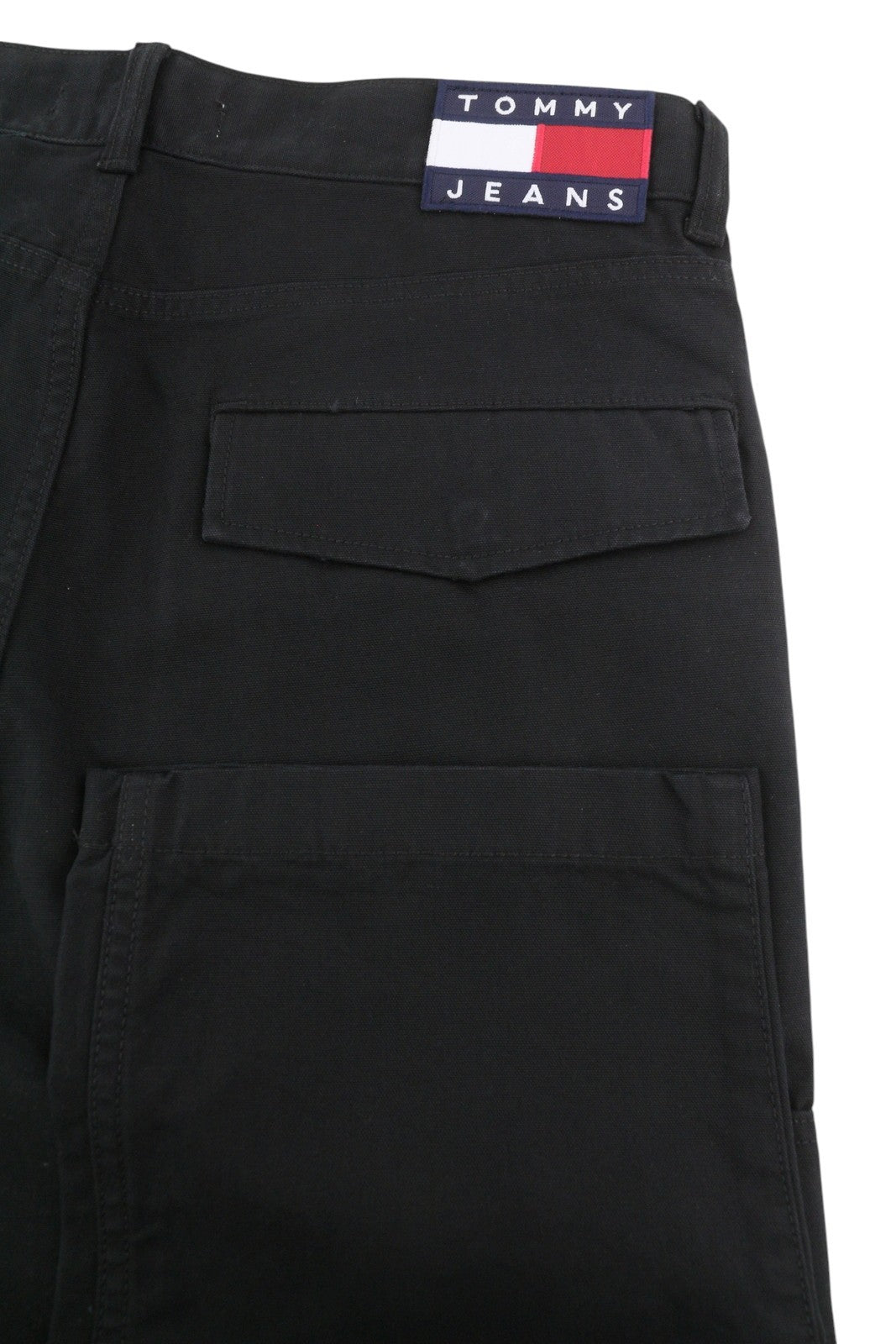 Tommy Jeans Skater Carpenter Men Trousers W30/L32 Black Cargo Zip Fly RRP119