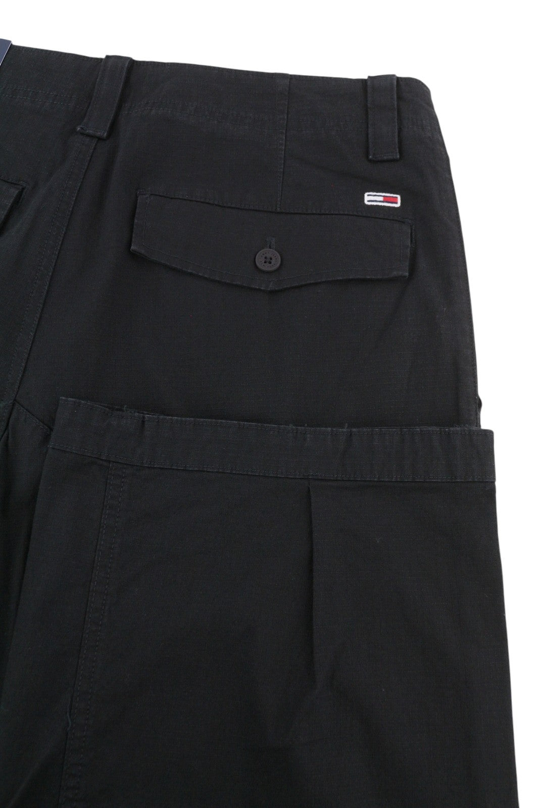 Tommy Jeans Aiden Baggy Cargo Men Trousers W30/L32 Black Patch Pocket RRP149