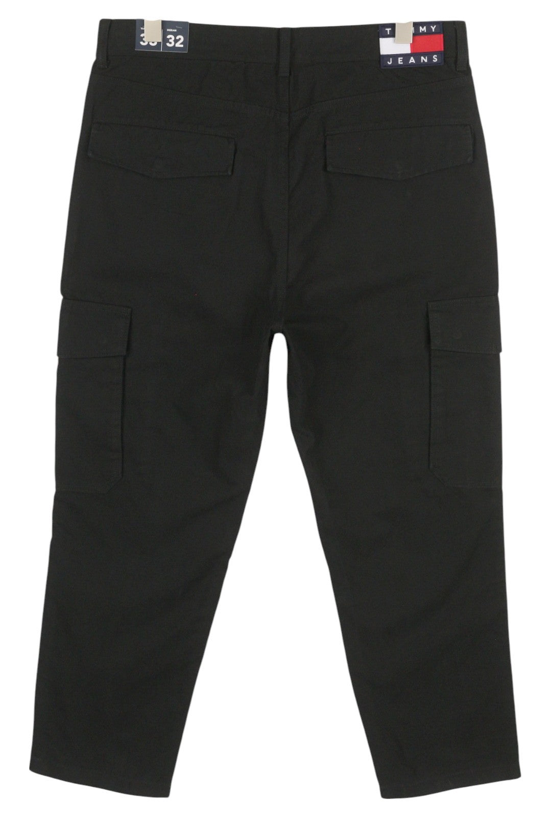 Tommy Jeans Skater Carpenter Men Trousers W33/L32 Black Cargo Zip Fly RRP139