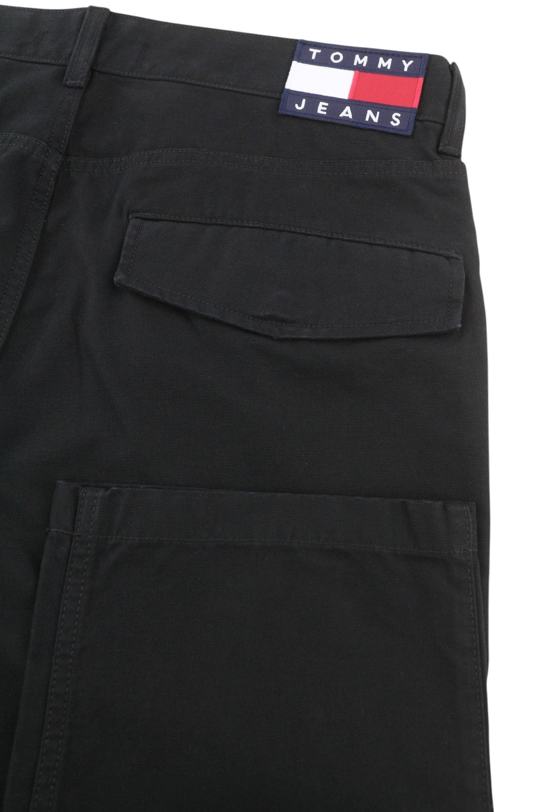 Tommy Jeans Skater Carpenter Men Trousers W33/L32 Black Cargo Regular RRP139