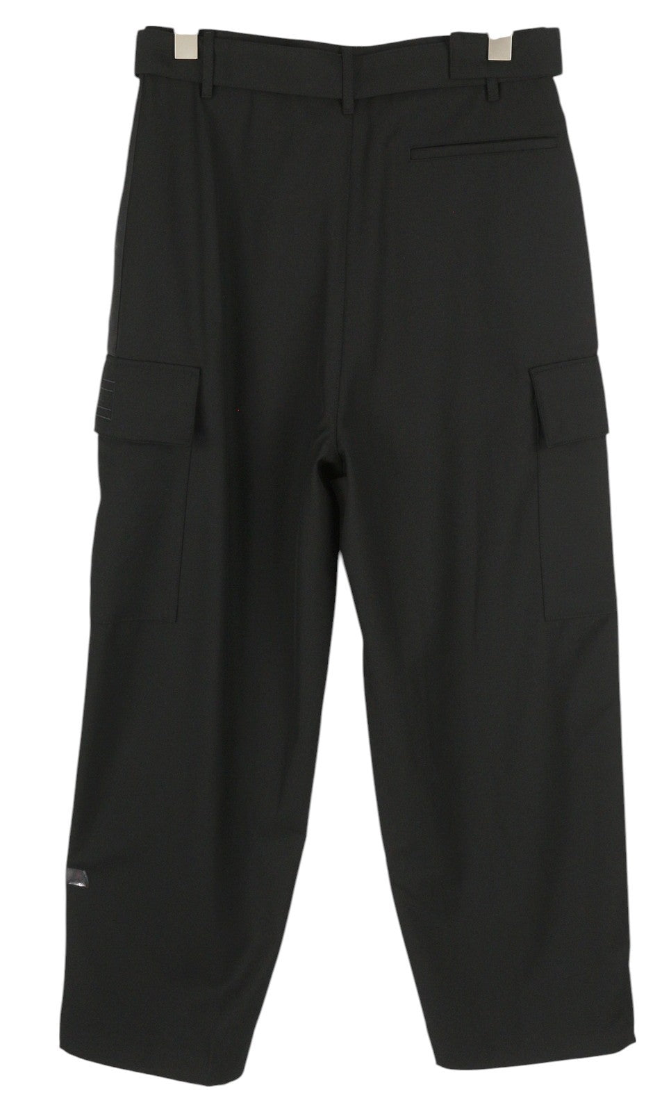 Tommy Jeans Wide Fit Cargo Men Trousers W28/L32 Wool Blend Belted RRP151
